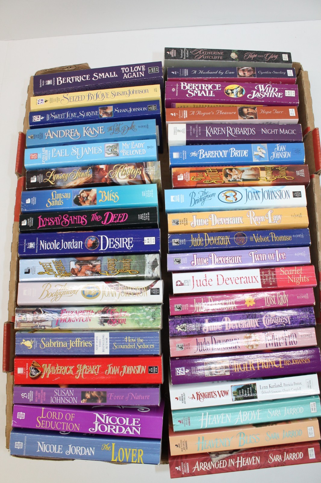 Random Lot of 15 Historical Romances by Publisher – AVON ZEBRA BANTAM MIXED