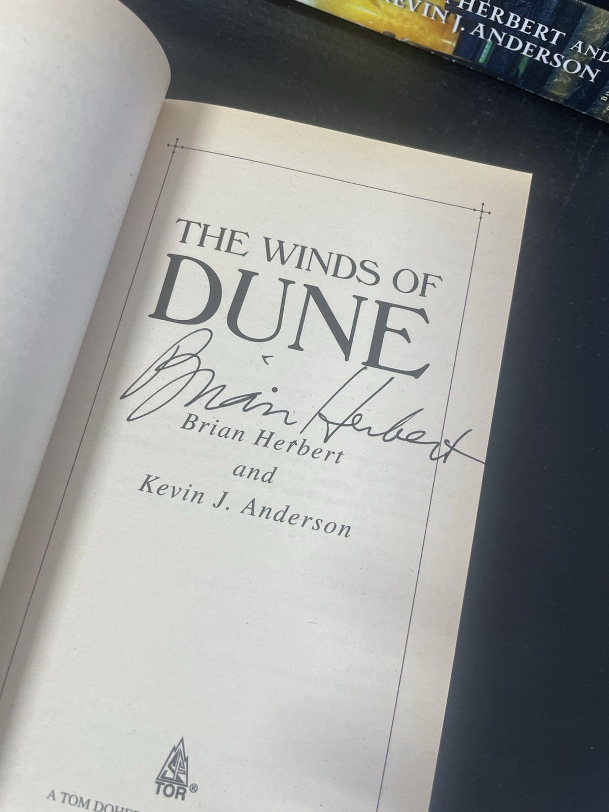 Lot Of 11 Dune Series Books – Brian Herbert Signed Winds of Dune – All PBs