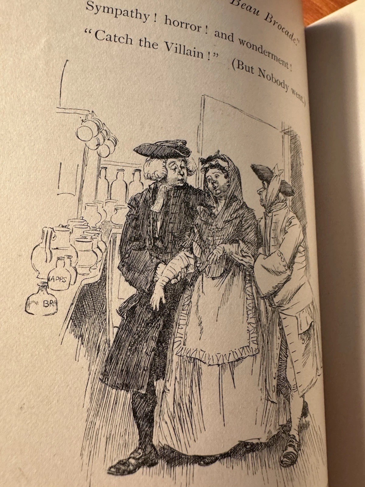 Antique Book “The Ballad of Beau Brocade” by Austin Dobson; Illus-H.Thomson