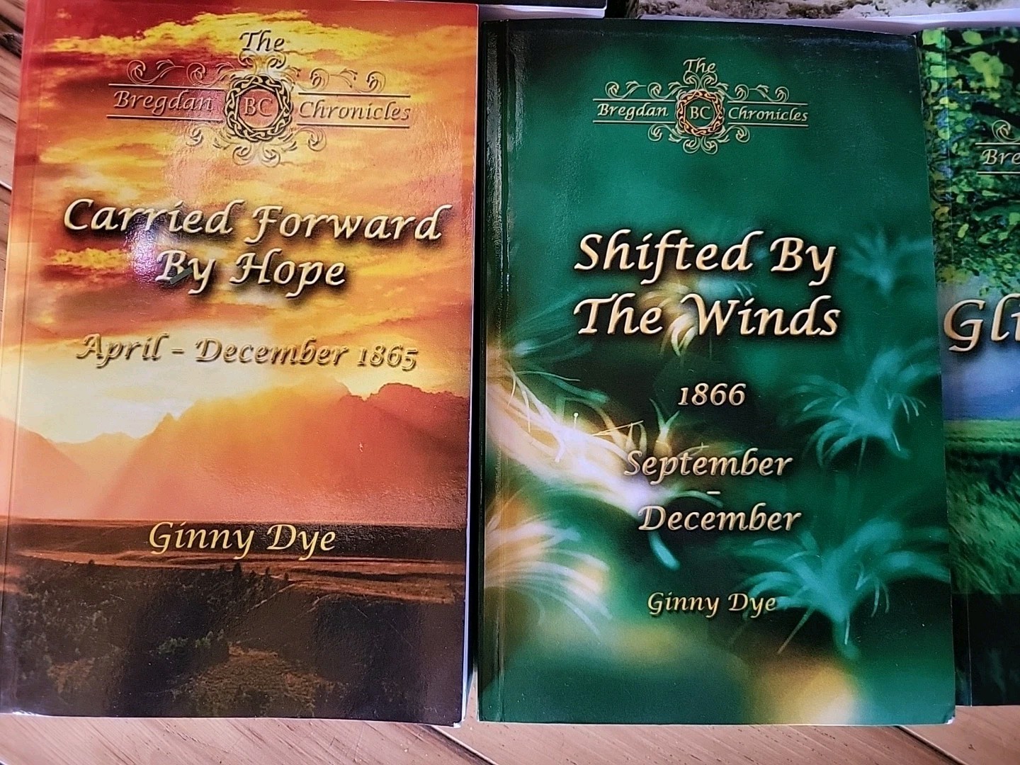 THE BREGDAN CHRONICLES BOOKS 7 Ginny Dye Trade Paperbacks