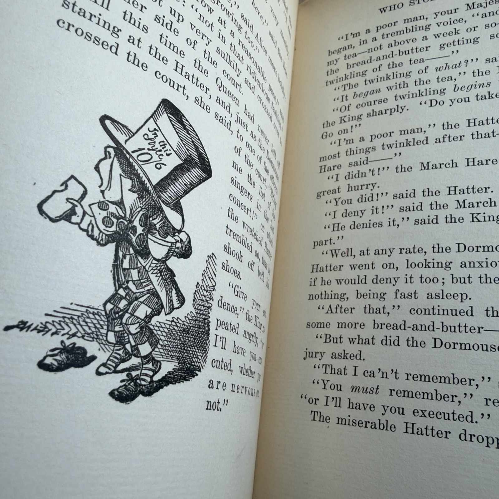 Lewis Carroll Alice in Wonderland Looking-Glass Snark 1925 HC Tenniel