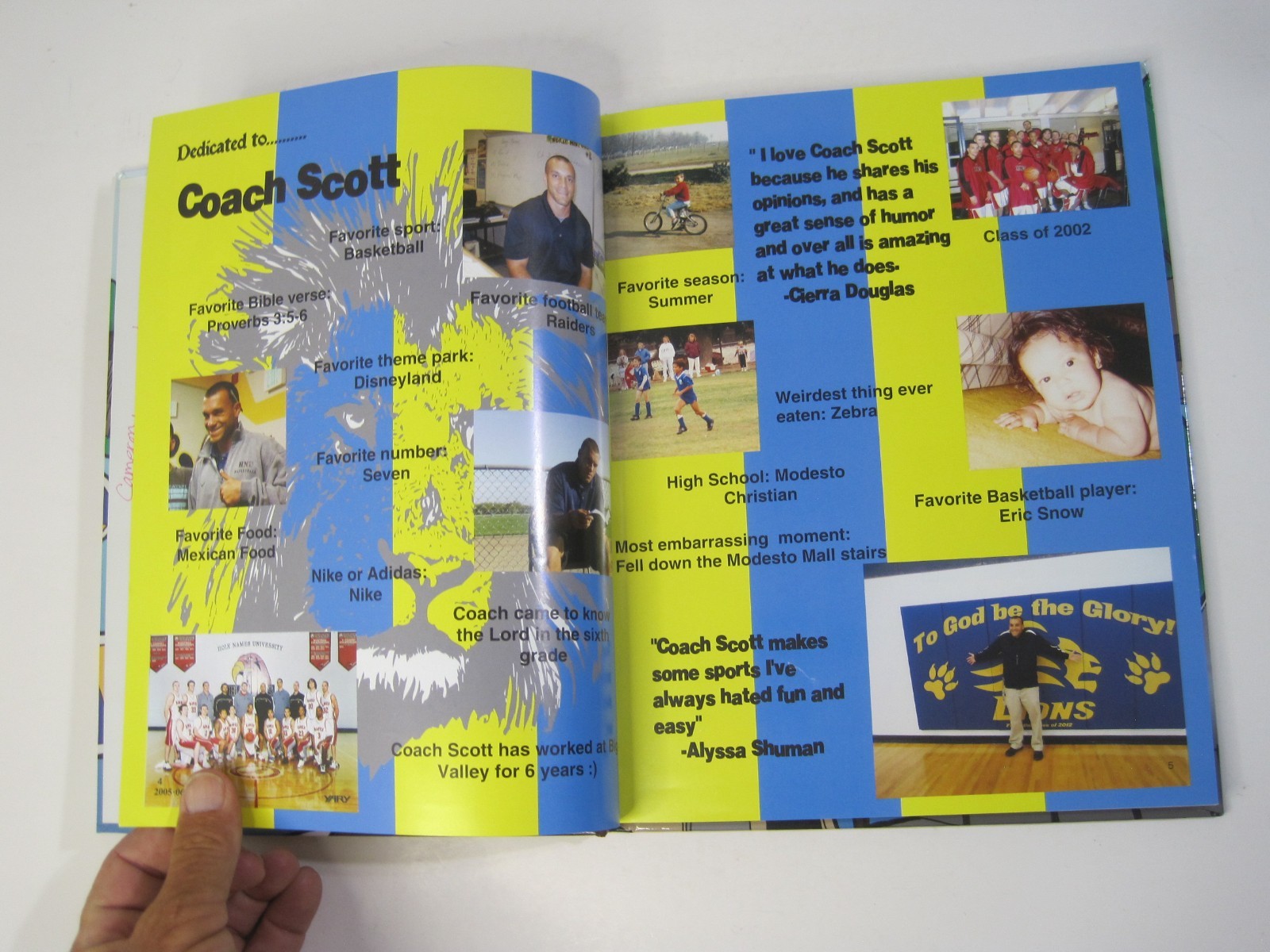 2013 Big Valley Christian Junior High School Yearbook – Modesto, California HC