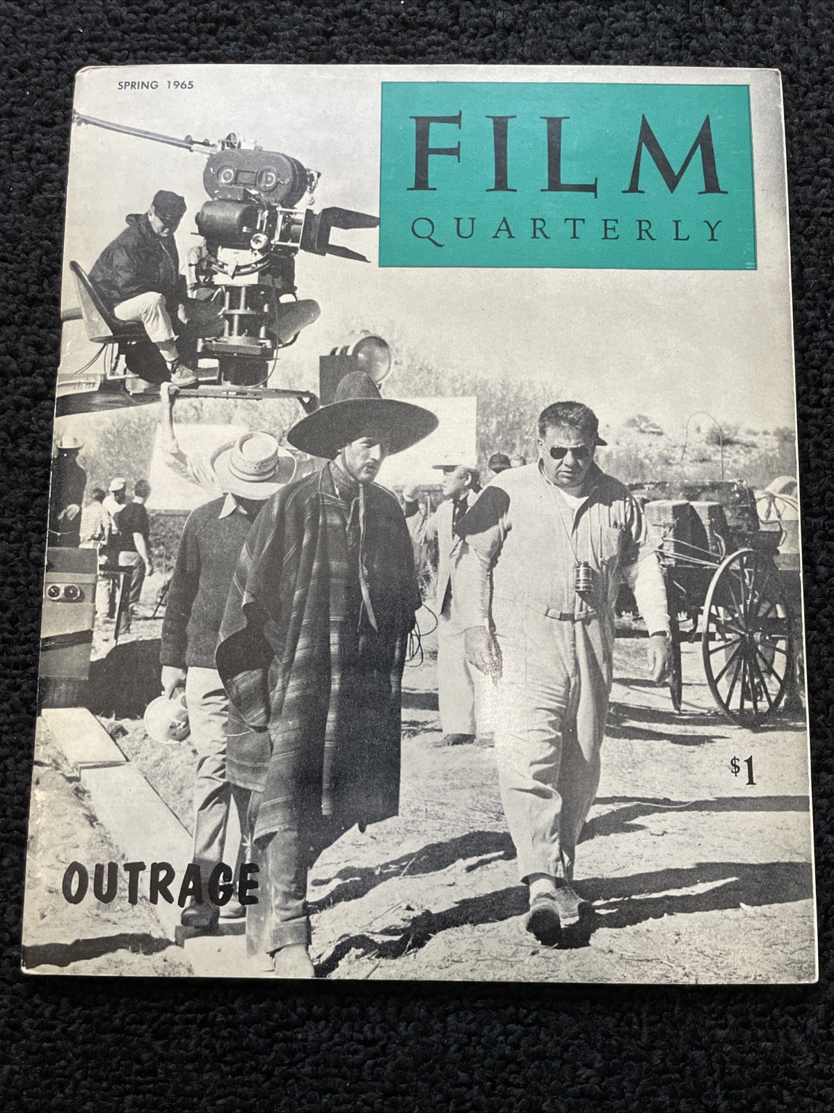 RARE Vintage 1965-1966 Lot Of 4 Film Quarterly Journals UC Press – V10
