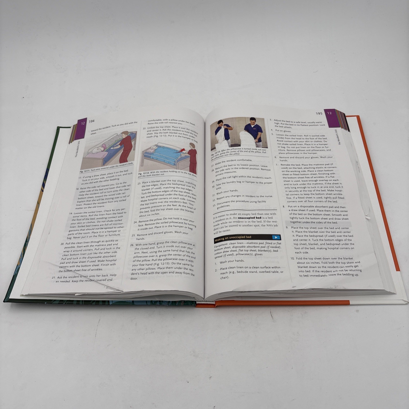 Hartman’s Nursing Assistant Care Long-Term Care Hardcover ~ Free Ship ~ G351