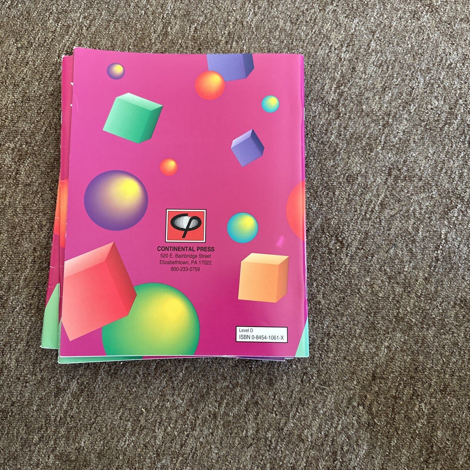 READING – THINKING SKILLS (LEVEL D) By Ethel S. Maney. Never Used