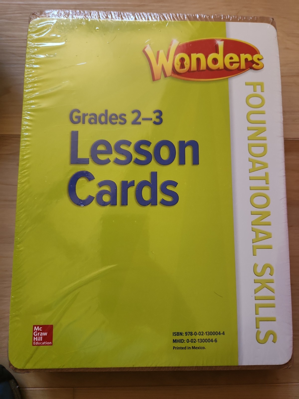 Reading Wonders Foundational Skills Lesson Cards Grade 2-3 by McGraw Hill NEW