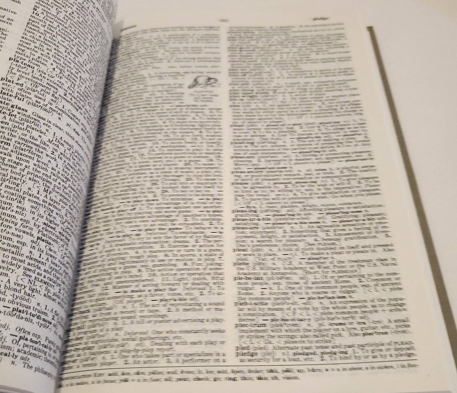 Funk and Wagnalls Standard Desk Dictionary Volumes 1 and 2 Set Hardcover 1984