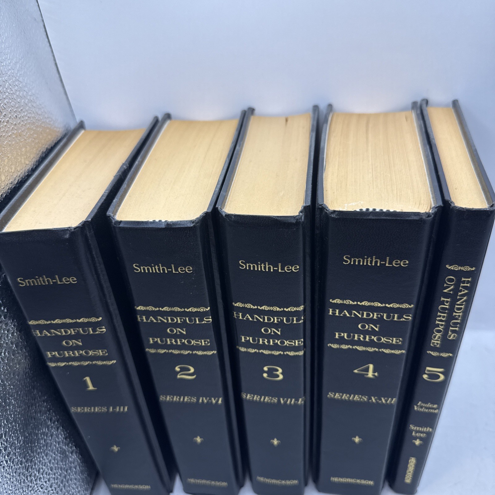 Handfuls on Purpose HC – Complete 5 Volume Set – Excellent Condition Highlights