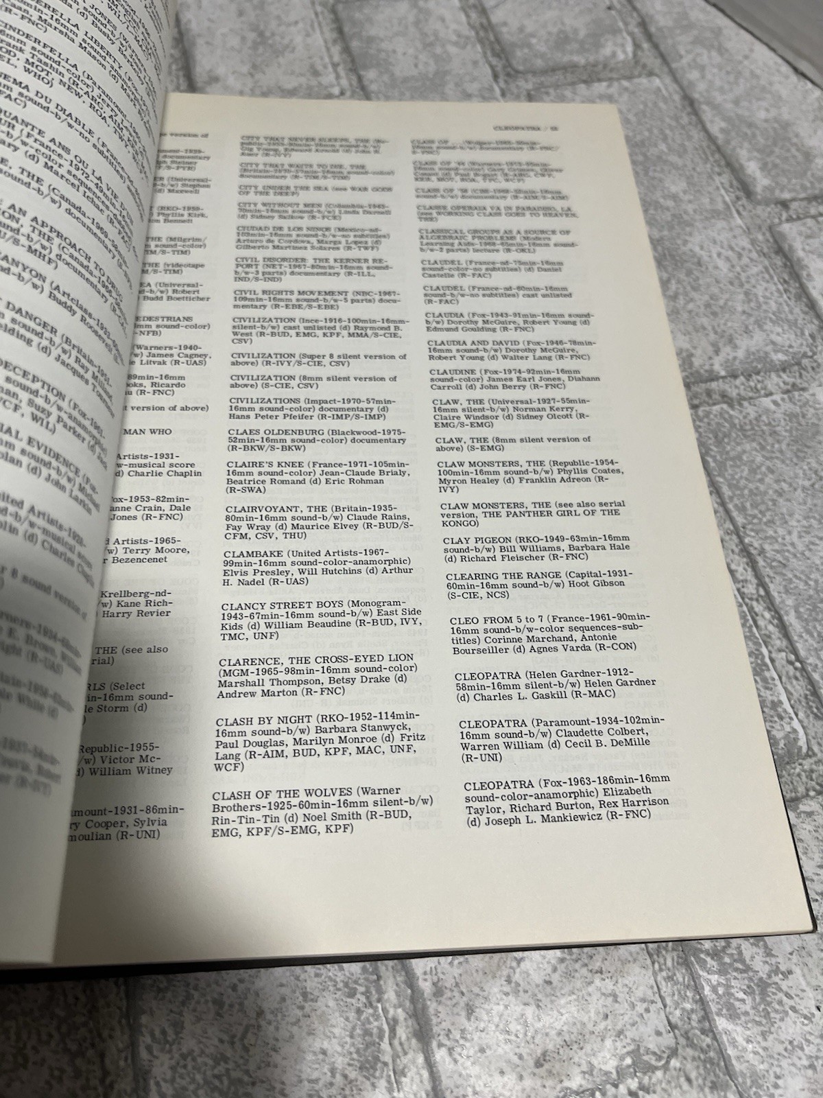 Feature Films On 8mm And 16mm: A Directory Of Feature Films Available For Rental