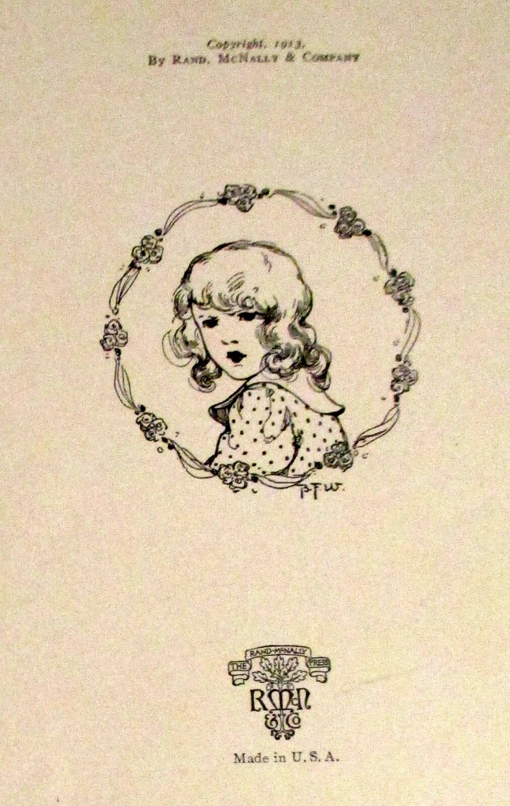 1913 The Goody-Naughty Book H/C 62 Pages