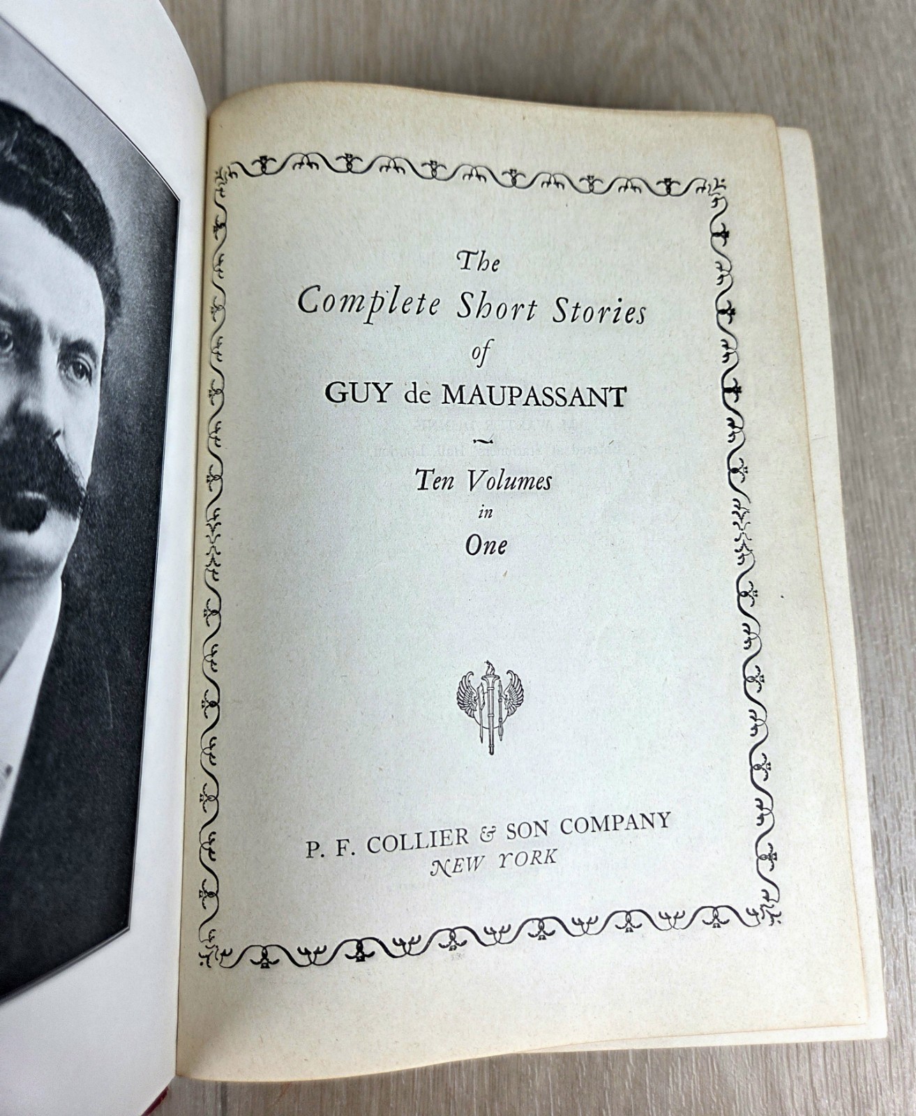 Antique 1903 The Complete Short Stories of Guy de Maupassant 10 Volumes in 1