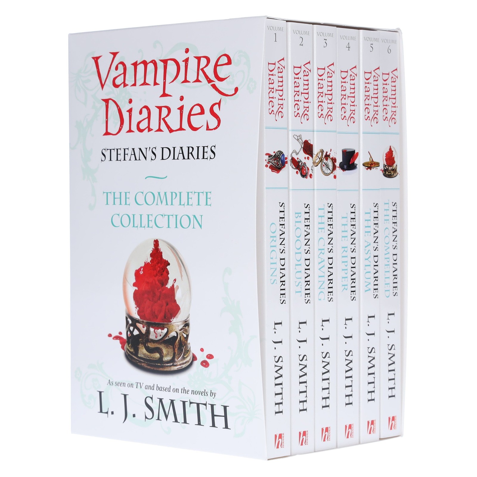 Vampire Diaries Stefan’s Diaries Books 1-6 Box Set by L. J. Smith – Ages 14+ PB