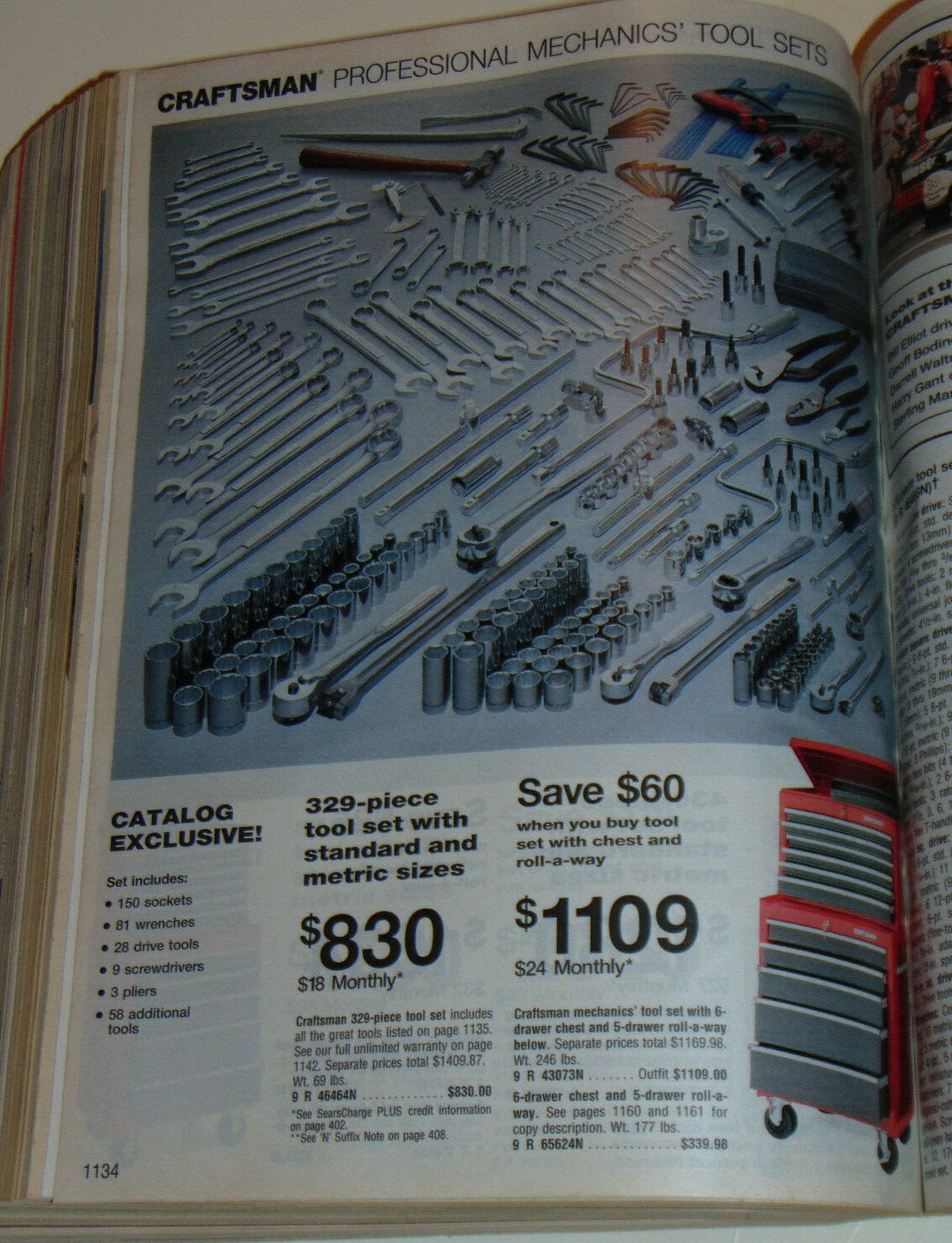VINTAGE 1993 SEARS SPRING & SUMMER CATALOG! 1500 PAGES! CLOTHES/BIKES/TOOLS/++++