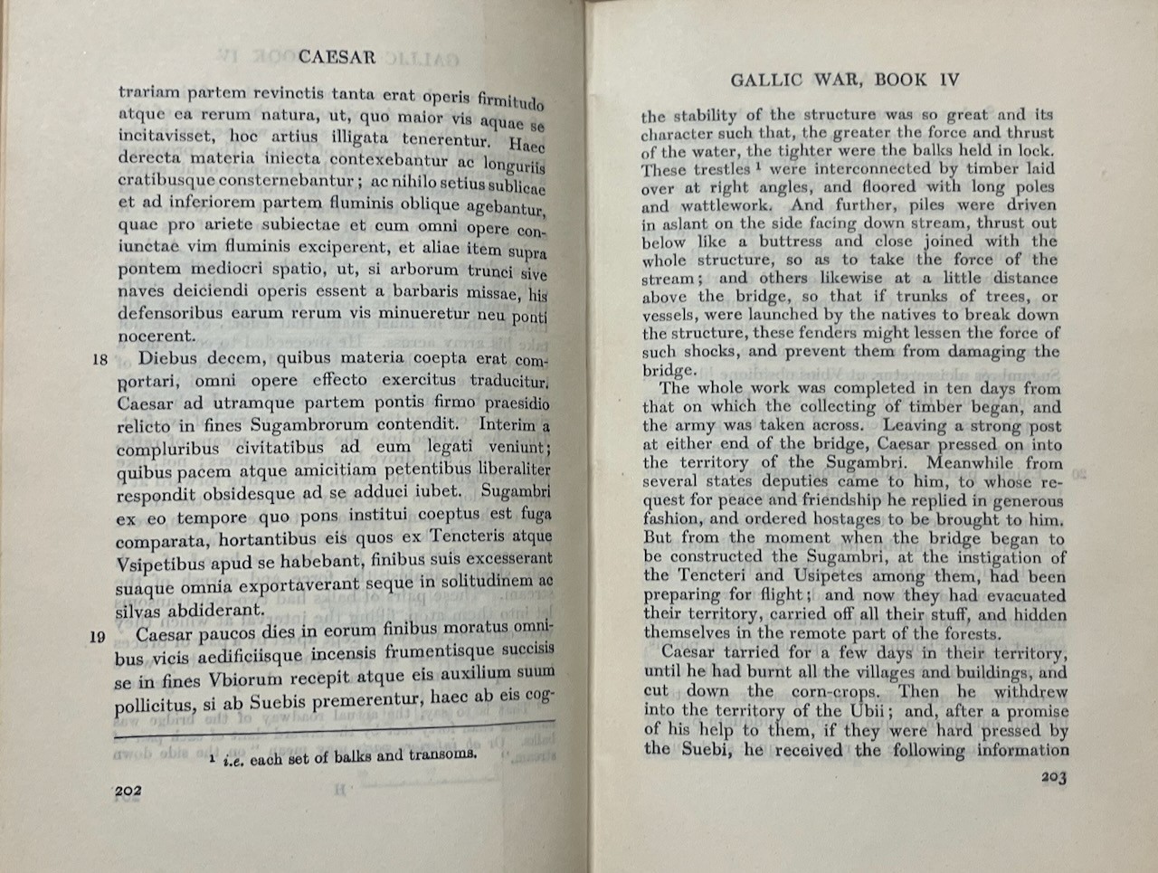 Caesar. Gallic & Alexandrian… Wars. Loeb Classical Library. 2 vols. HC 1952-57