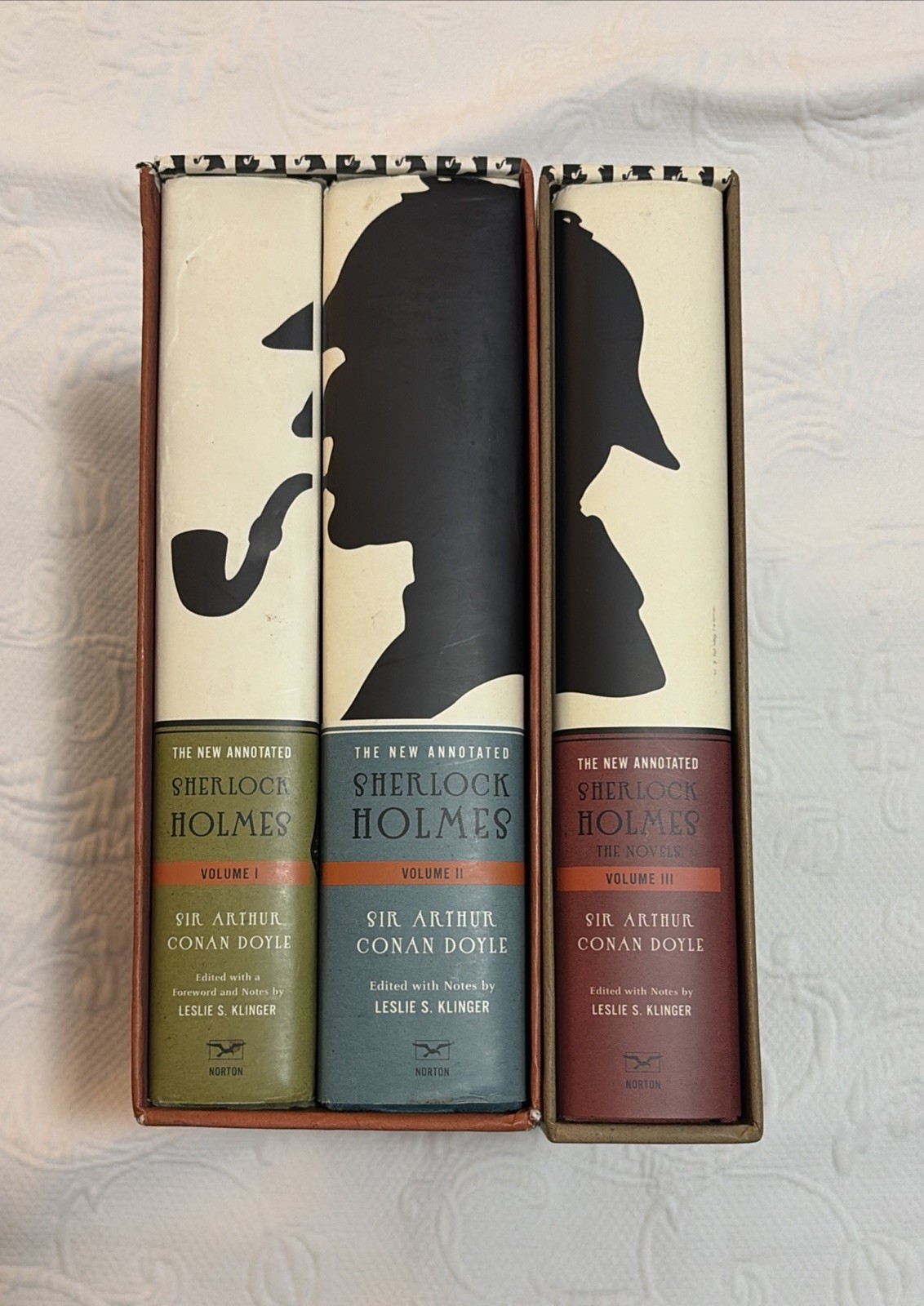 The New Annotated Sherlock Holmes – 3 volume – Arthur Conan Doyle – Norton