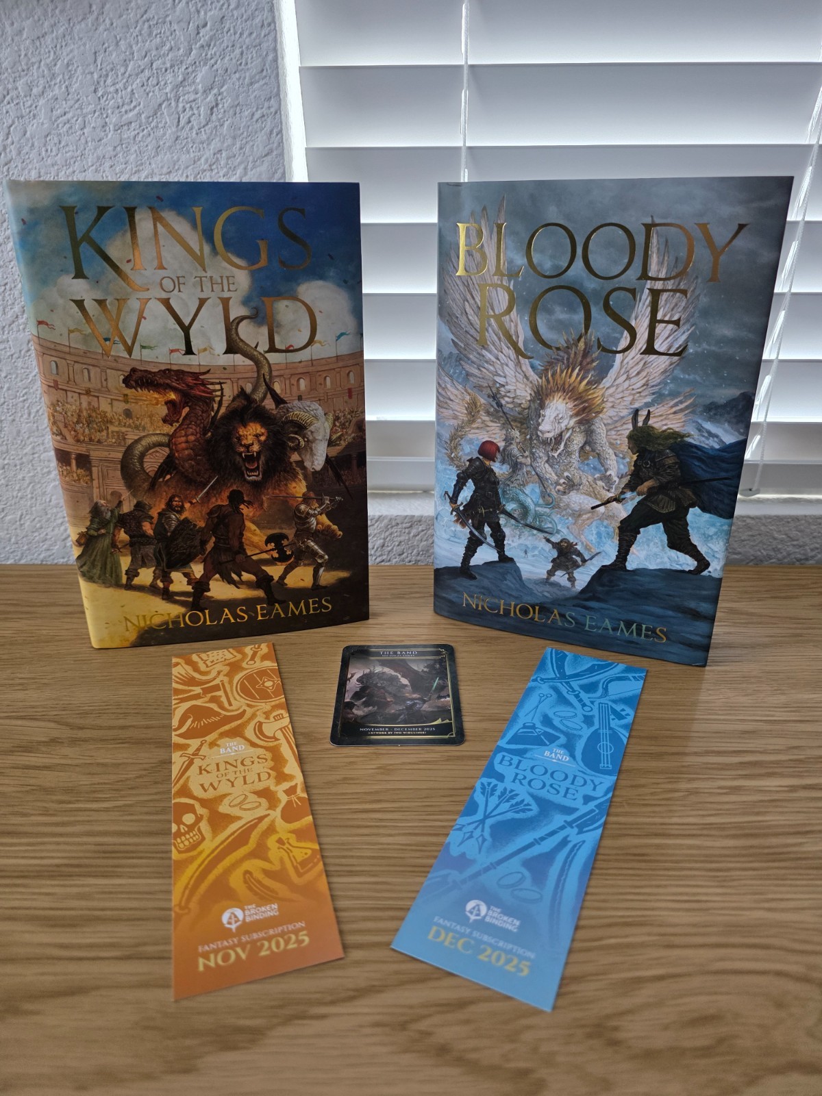 Broken Binding – Kings Of The Wyld – Nicholas Eames – Tier 1 SIGNED & NUMBERED