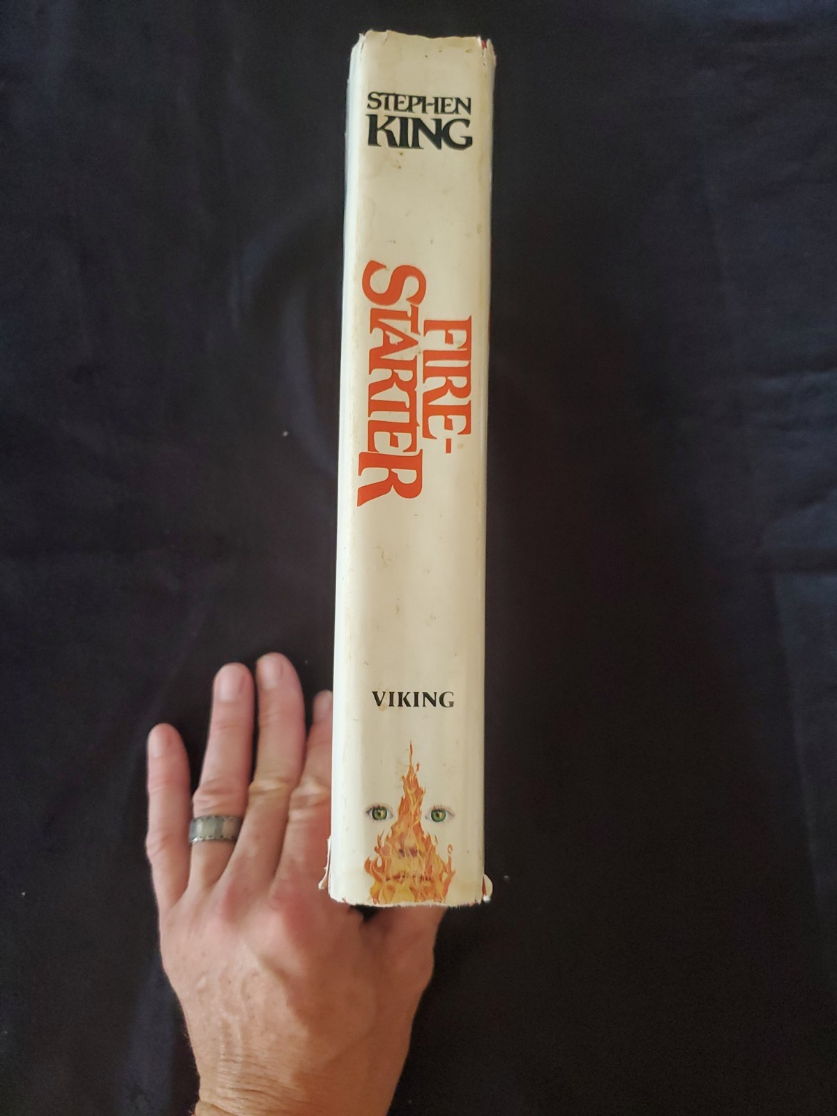 Stephen King FIRESTARTER 1980 Full Size BCE Hardcover Book Club Edition
