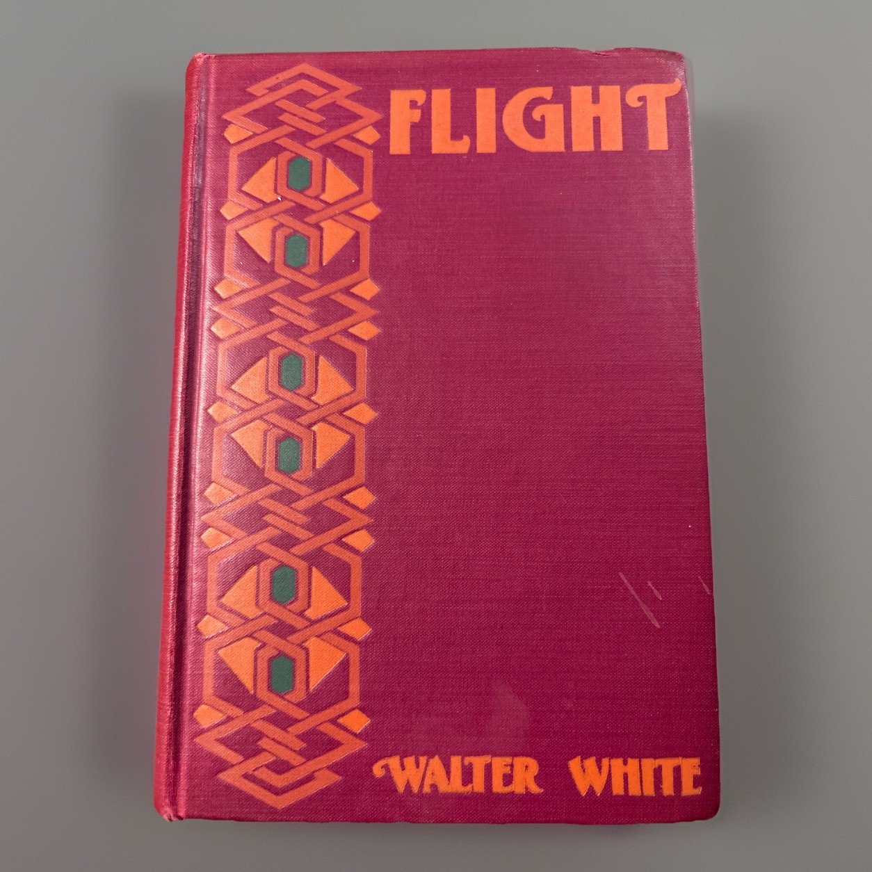 Flight – Walter White First Edition Alfred A. Knopf, Inc. 1926