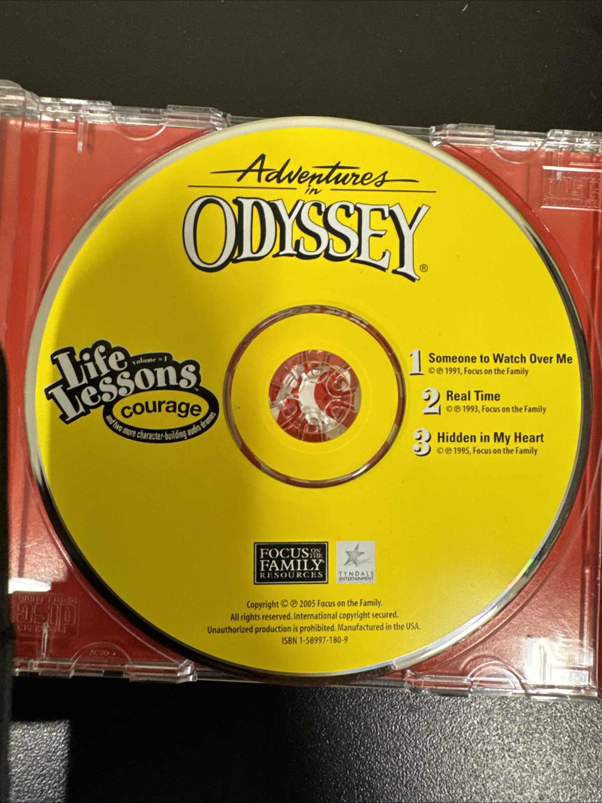 Adventures In Odyssey Life Lessons Vol 1 Courage CD, 2005 Focus On The Family NM