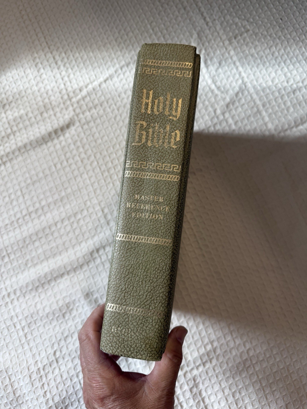 Heirloom Holy Bible Master Reference King James Edition Red Letter 1971 KJV