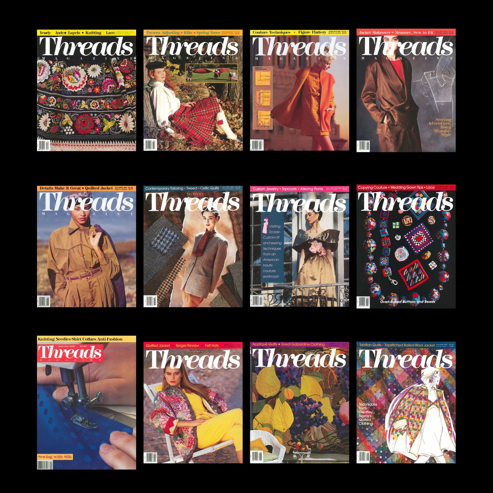 Threads Magazine Complete Archive — 253 Issues (234 Regular + 19 Specials)