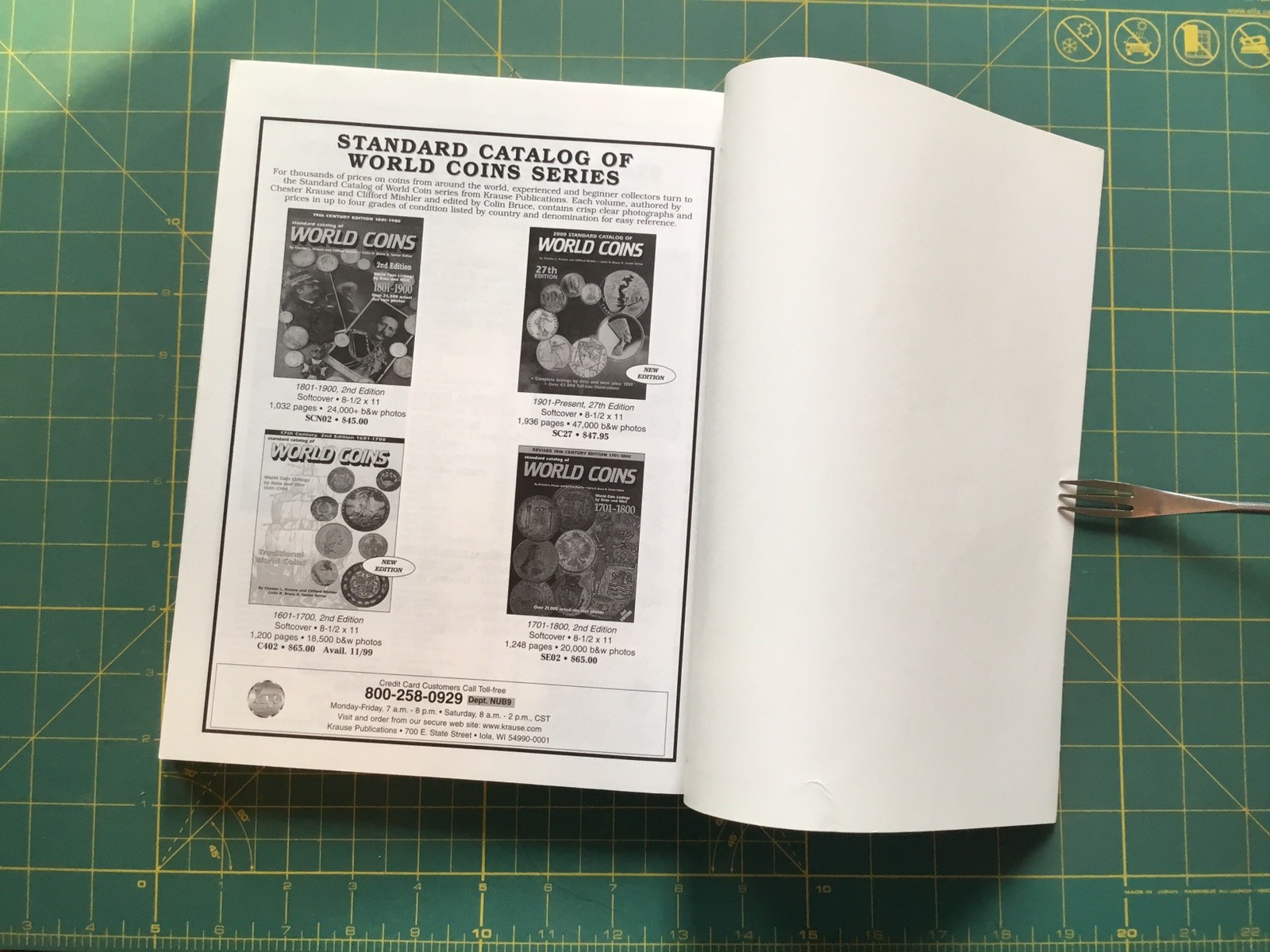 1999, Warman’s Coins & Paper Money by ALLEN BERMAN, 254 Pages Book Many Pictures