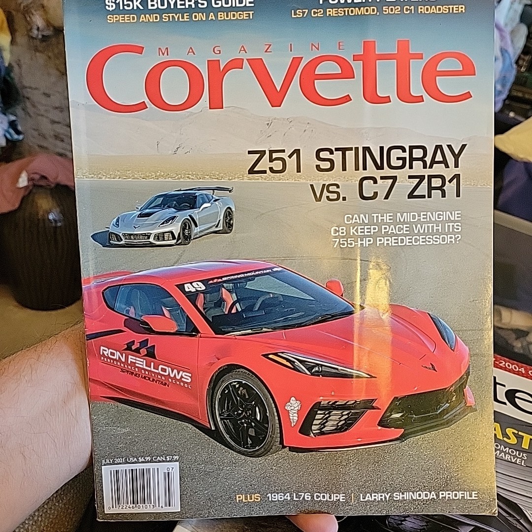 Corvette Magazine Lot of 7 – 2019-2024 List in Description