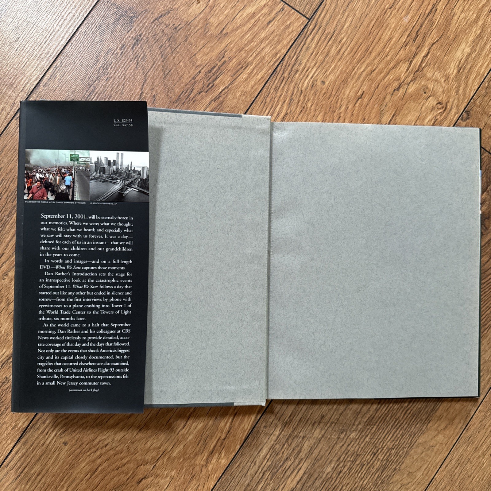 What We Saw : The Events of September 11, 2001CBS News Staff Hardcover book DVD