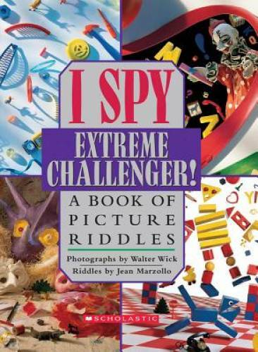 I Spy Extreme Challenger: A Book of Picture Riddles – Hardcover – VERY GOOD