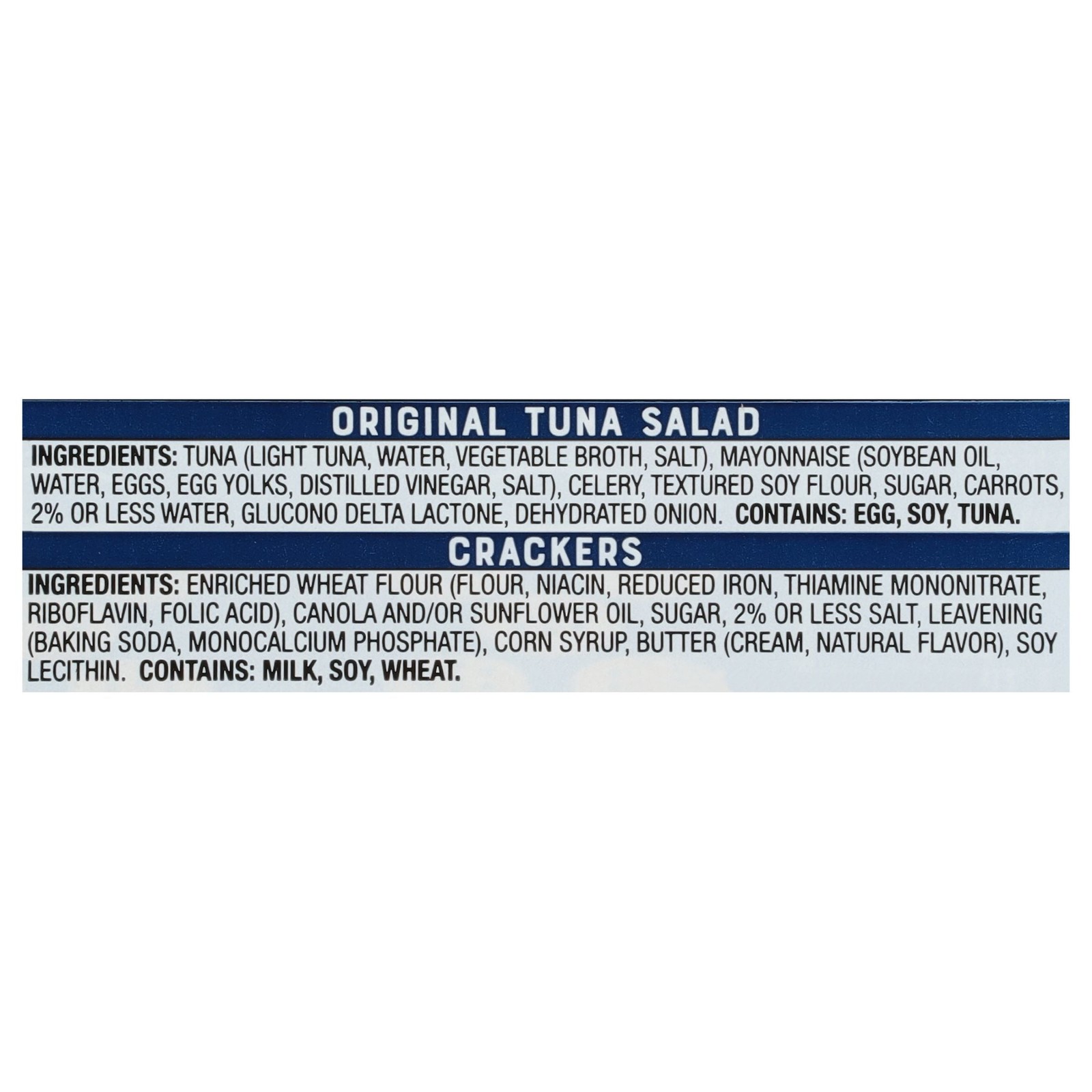 Tuna Salad with Crackers Kit, Ready to Eat, Shelf Stable Box, 3.5 oz (Pack of 3)