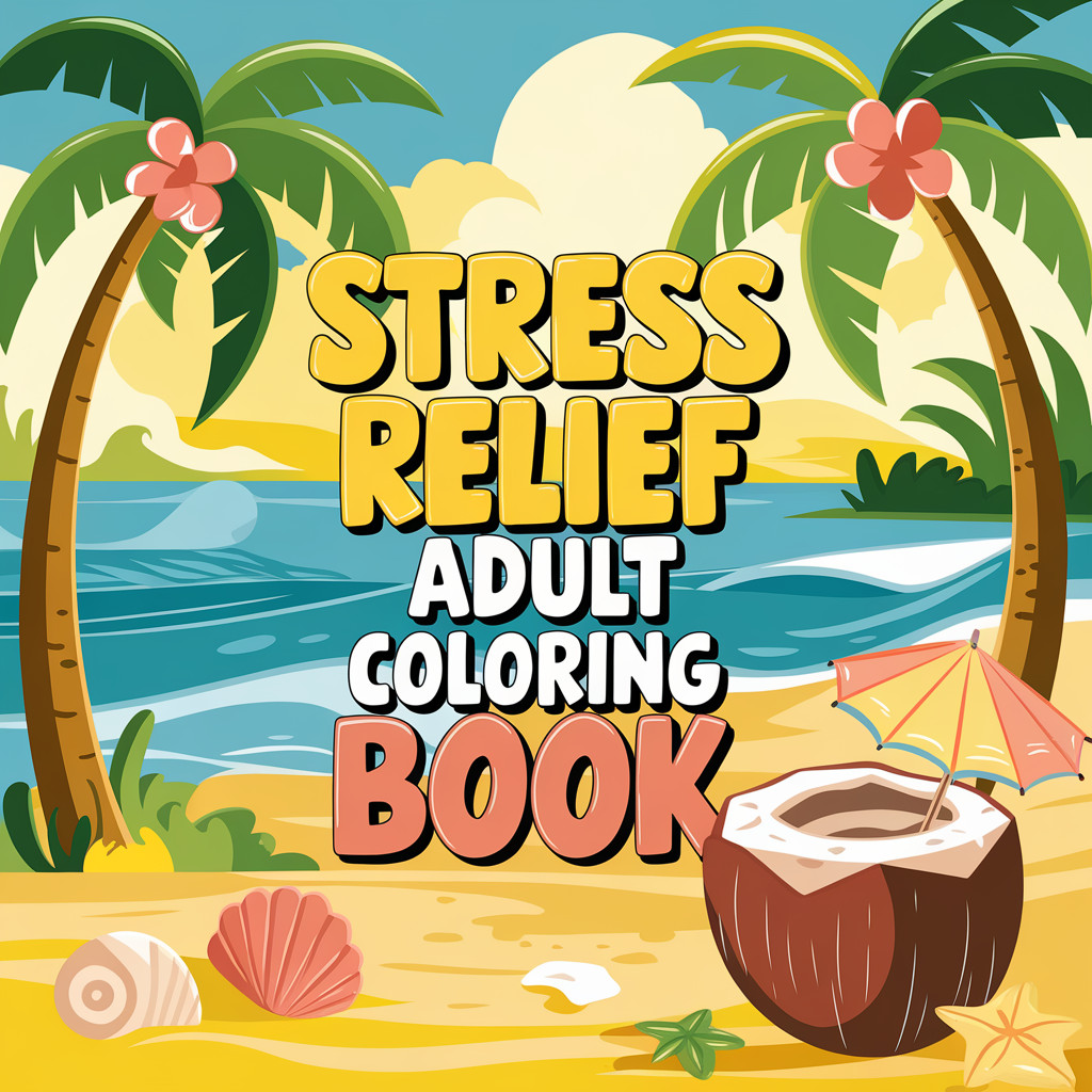 StressRElief coloring Bookfun for all