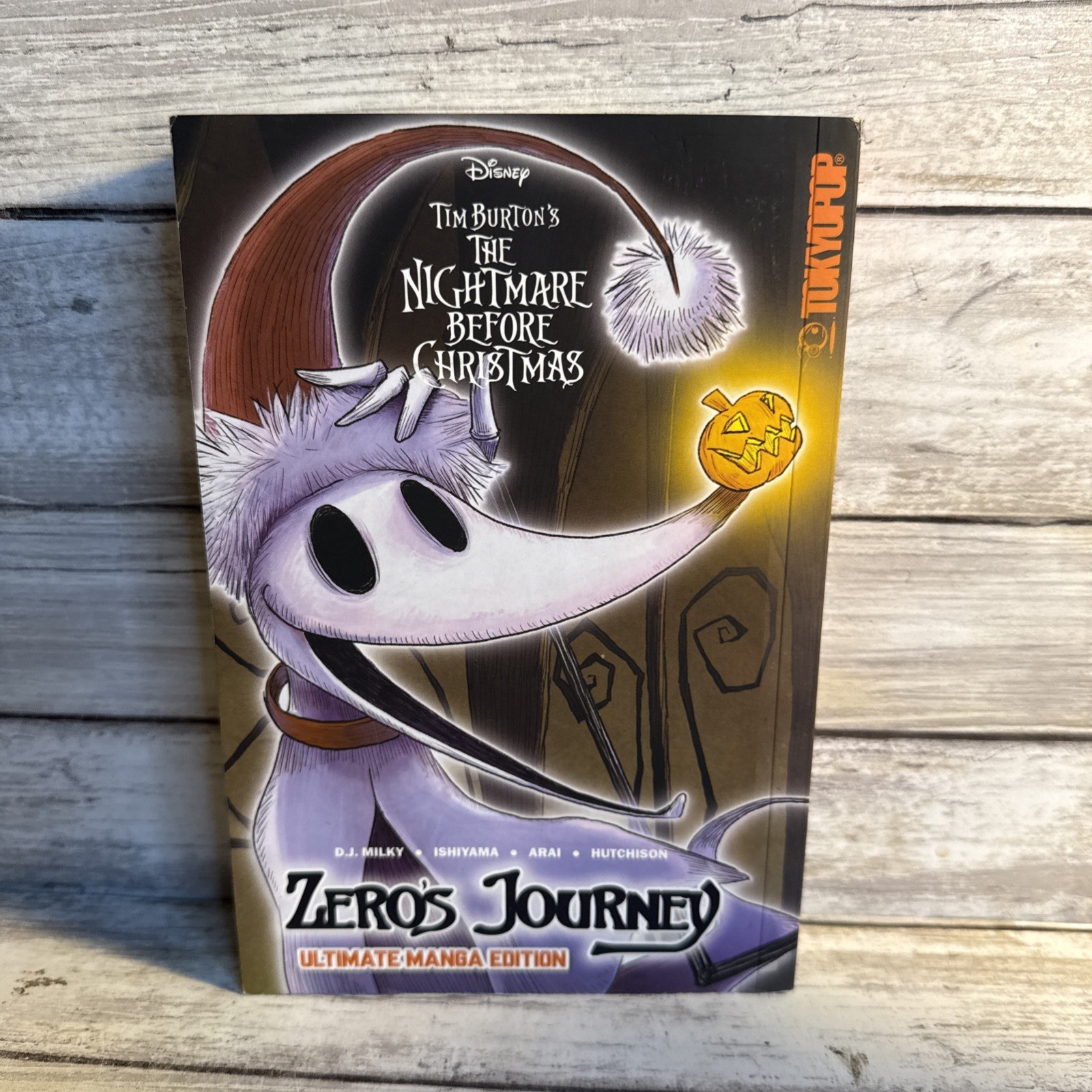 New! Disney Tim Burton’s The Nightmare Before Christmas Zero’s Journey Manga