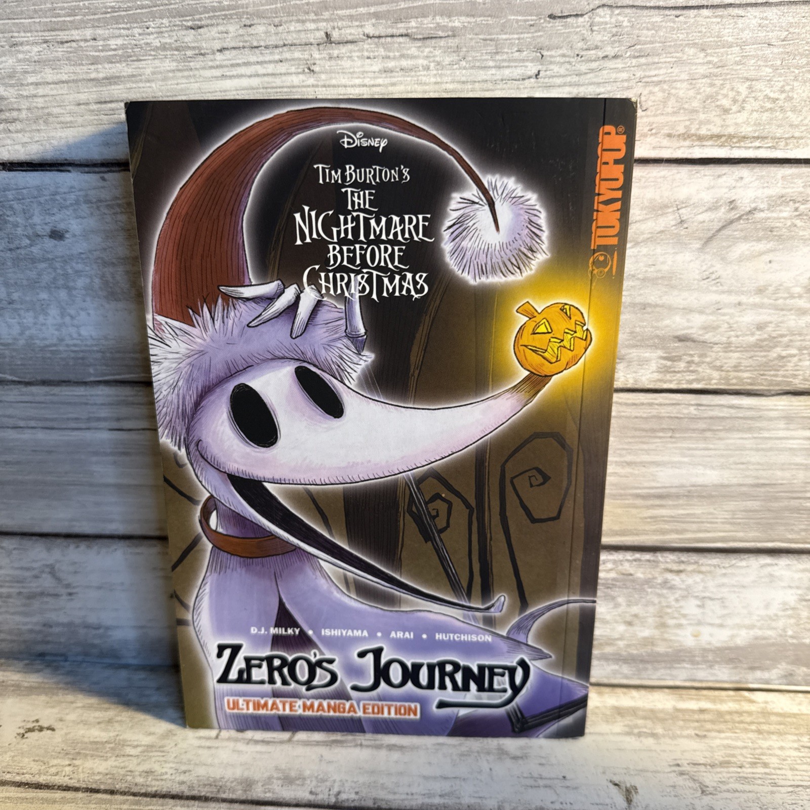 New! Disney Tim Burton’s The Nightmare Before Christmas Zero’s Journey Manga