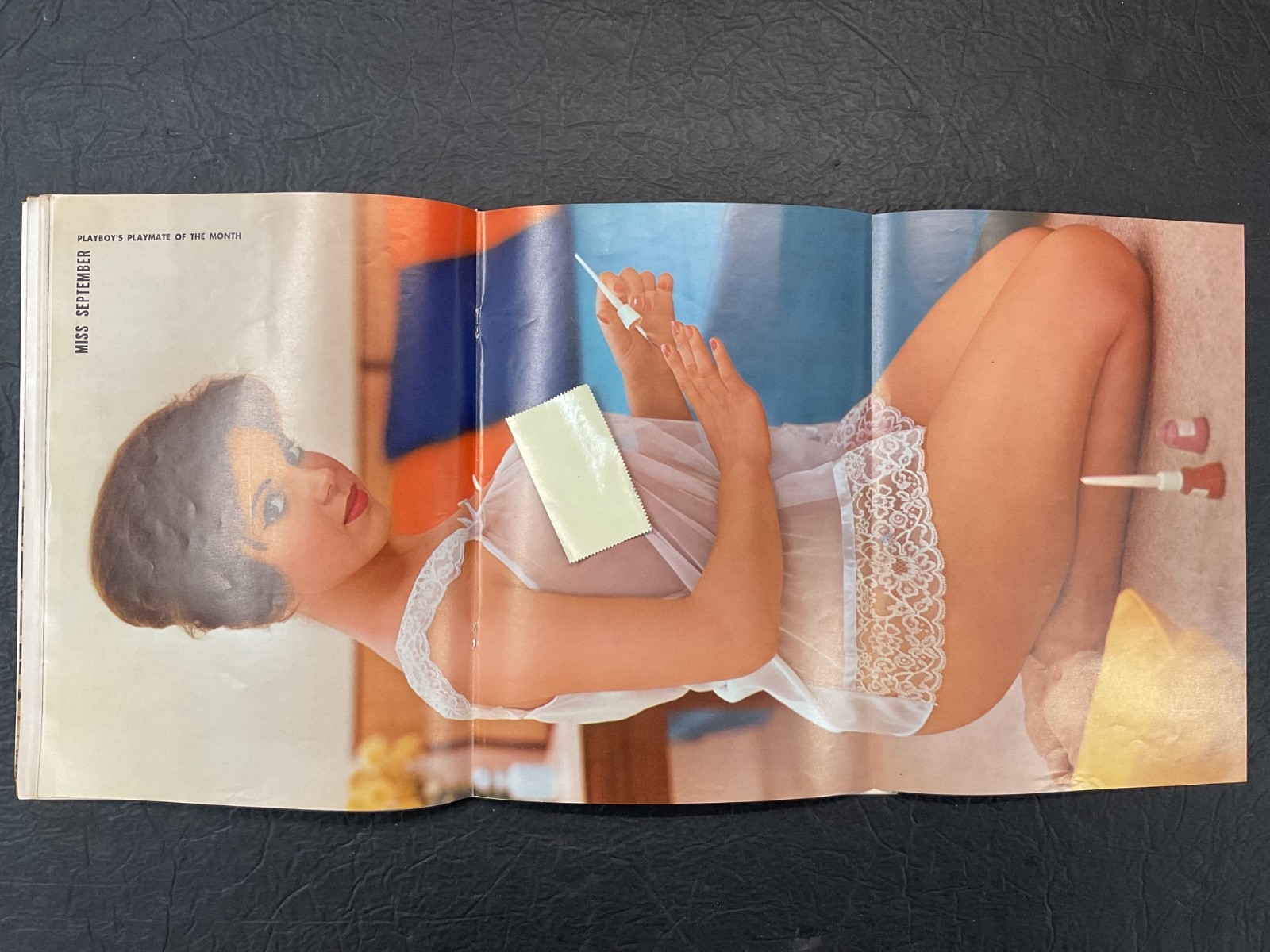 Playboy Magazine September 1961 Vargas Girl Centerfold Solid Condition