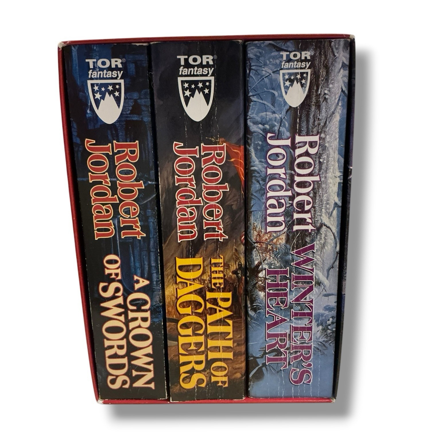 WHEEL OF TIME Book SET 1-12 set lot Original covers by Robert Jordan pb Boxed