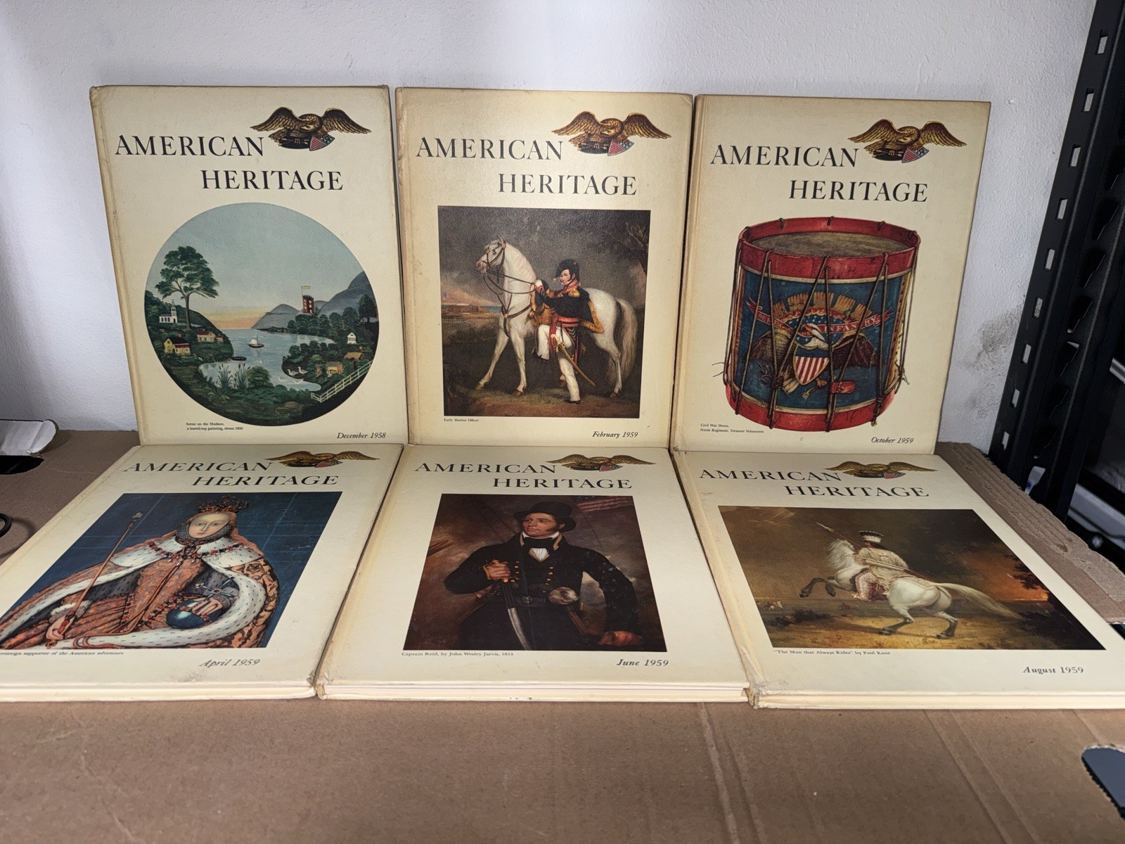 American Heritage Volume X, 1-6: Volume IX, 1-6: Vol XI, 1,2,4-6 Hardcover Sets
