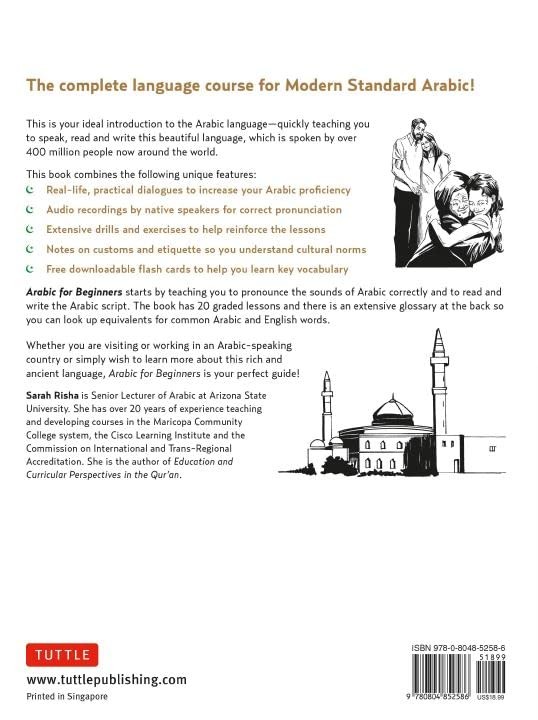 Arabic for Beginners: A Guide to Modern Standard Arabic (Free Online Audio and P