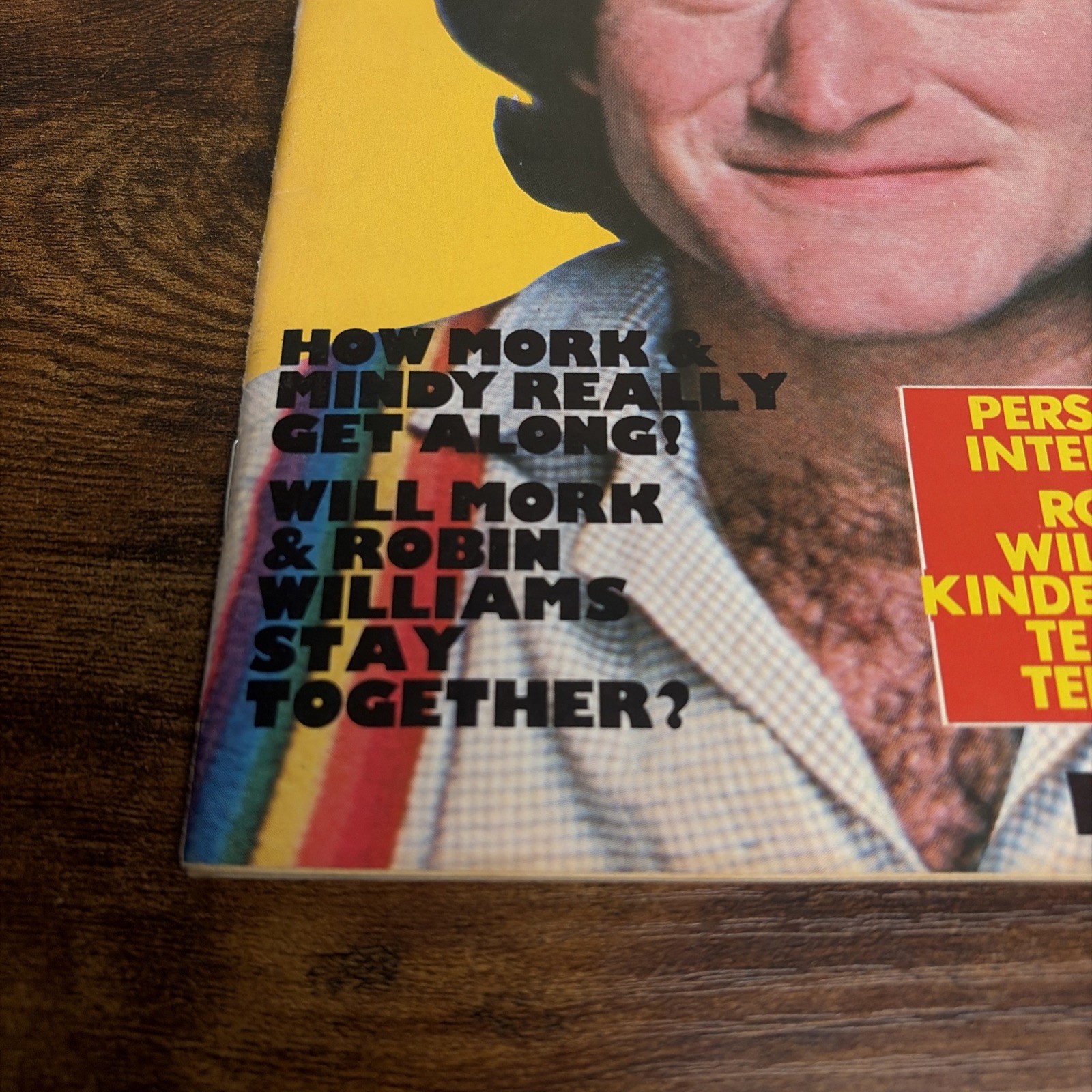 ROBIN WILLIAMS IS MORK Personality Special Magazine 1979 CHRISTOPHER REEVE