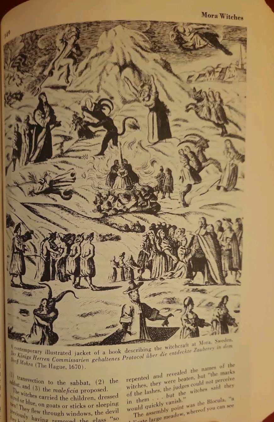 The Encyclopedia of Witchcraft and Demonology by Rossell Hope Robbins 1959 HC DJ