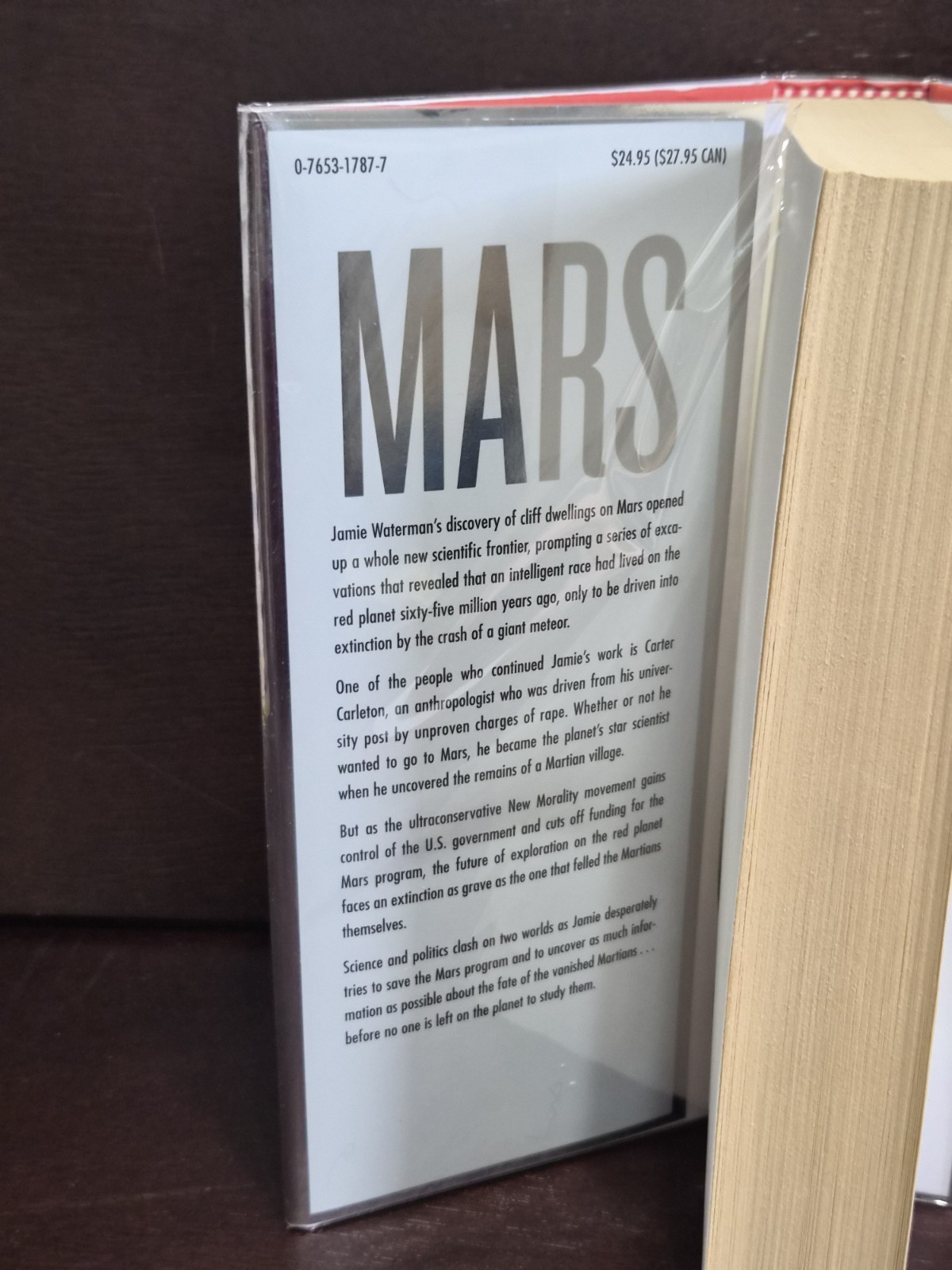 Ben Bova MARS LIFE 2008 1st/1st HCDJ John Harris Grand Tour Sci-Fi VG+