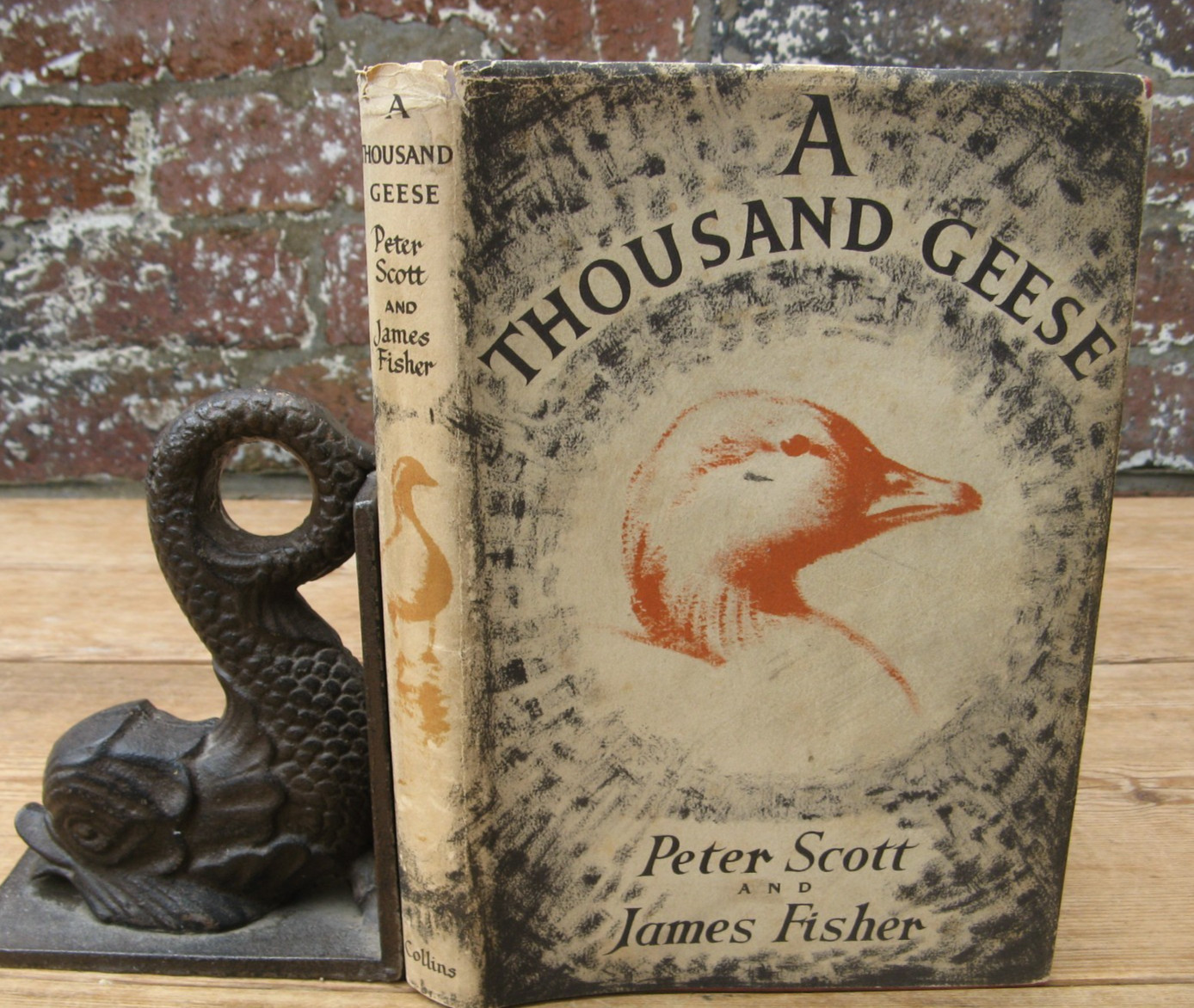 1953 A Thousand Geese- Peter Scott James Fisher 1st Edition