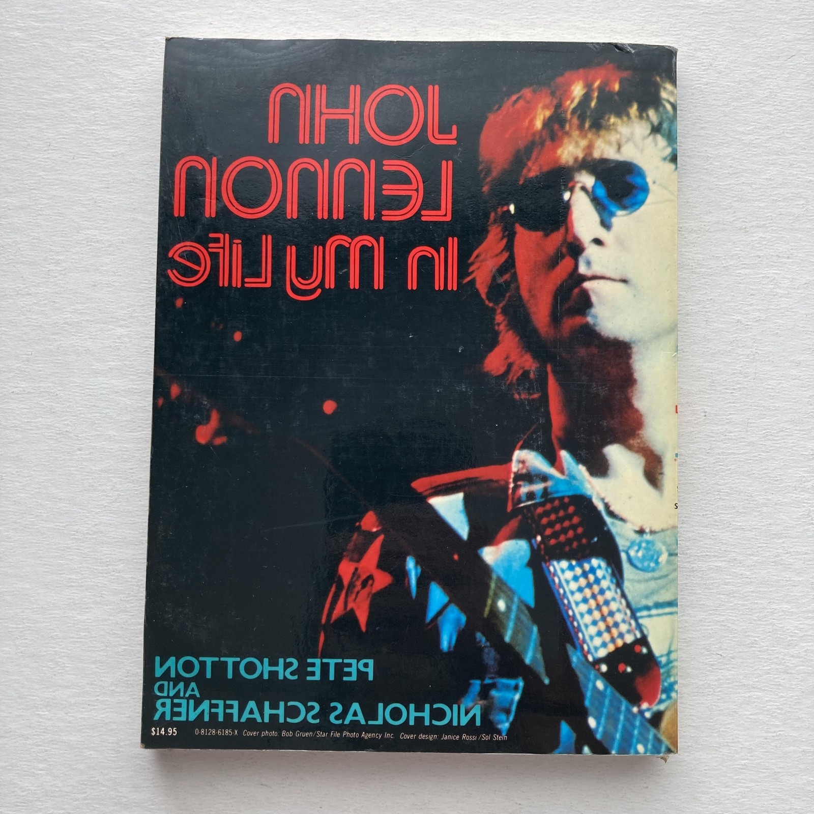 Vintage John Lennon In My Life Shotton Schaffner Stein & Day Black PB 1983 USA