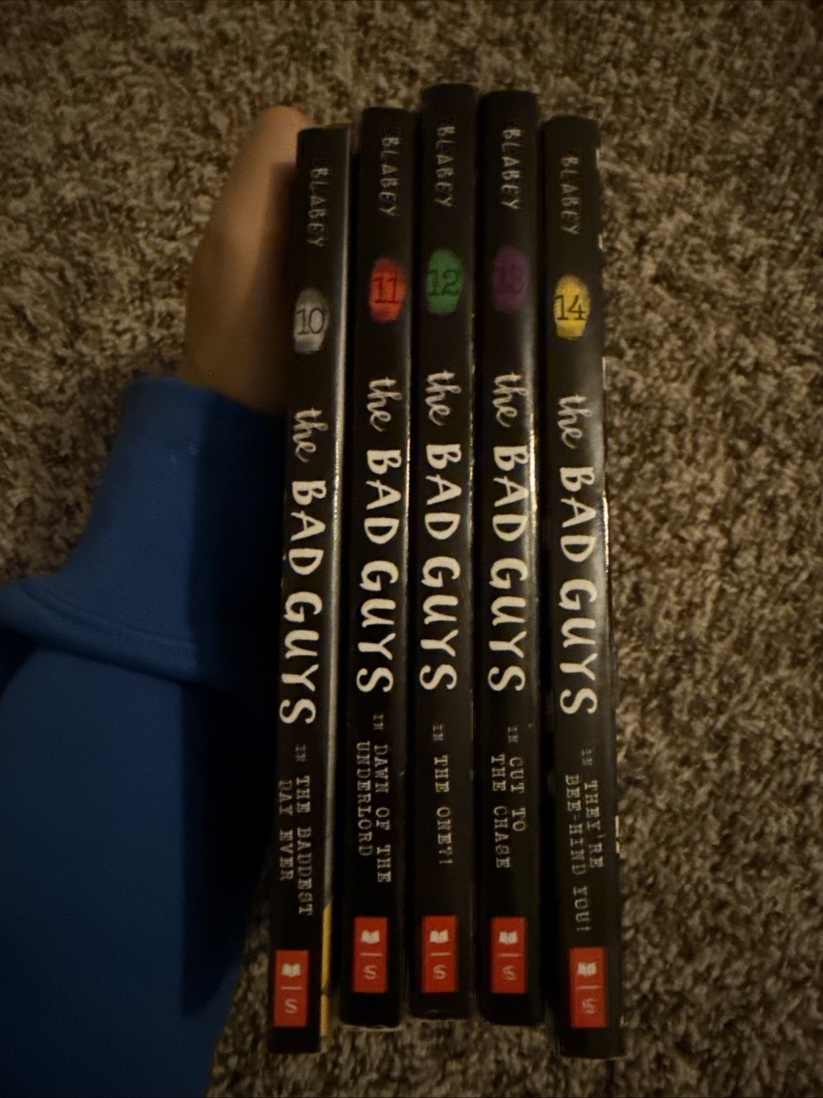 The Bad Guys Books 10-14 By Aaron Blabey