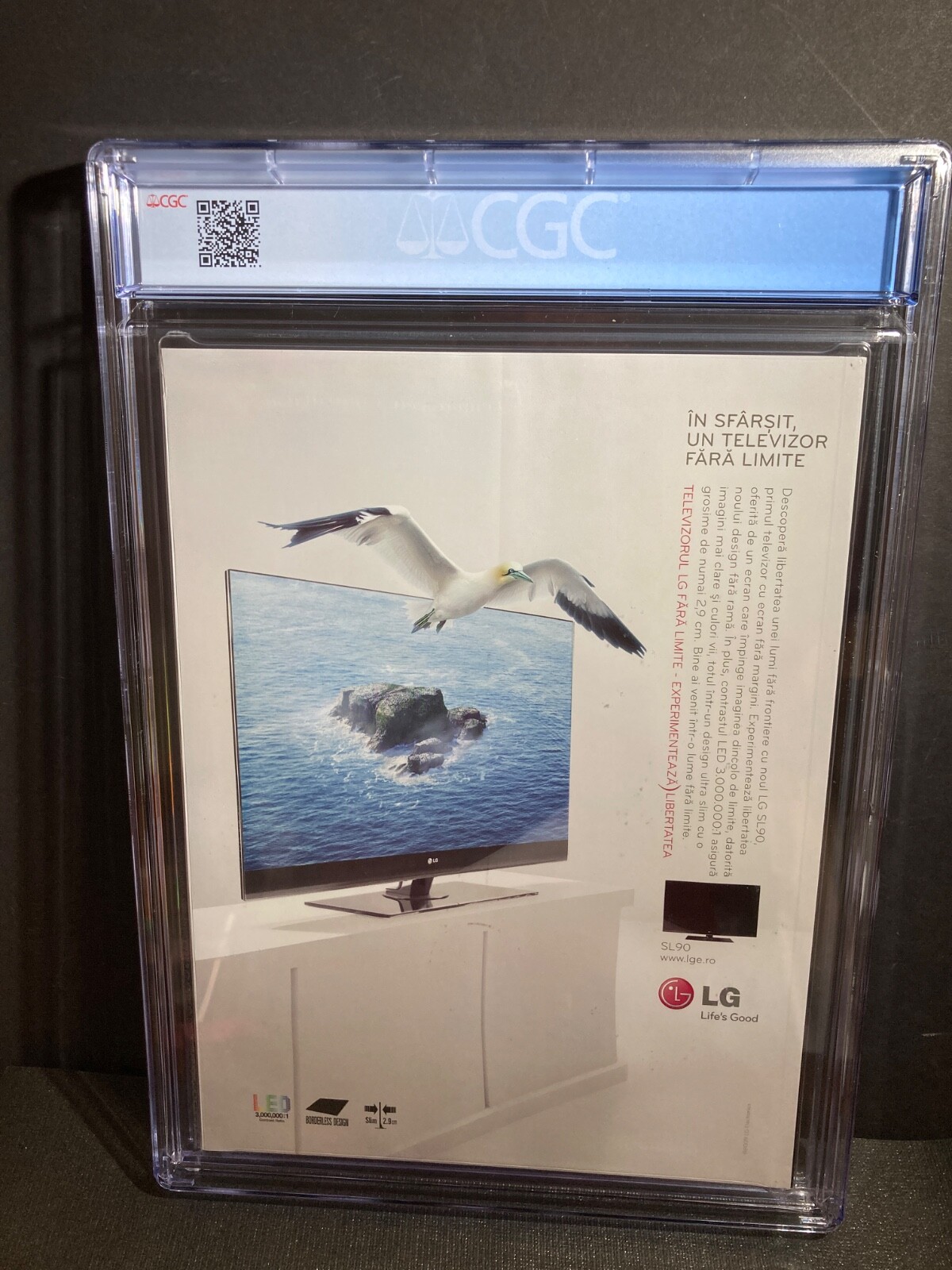CGC Playboy September 2009 CGC 8.5 Romanian Issue Claudia Rare Foreign
