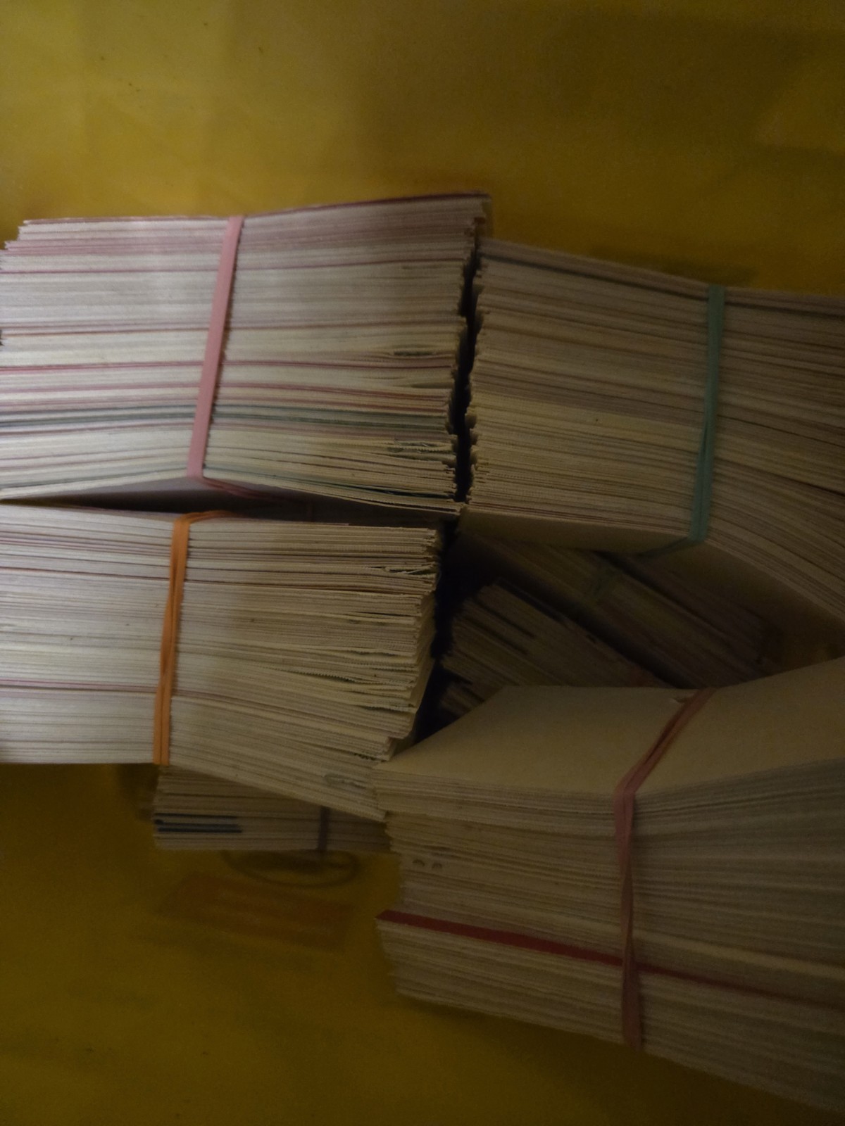 Vintage Library Catalog Cards Randomized Lot Of 100