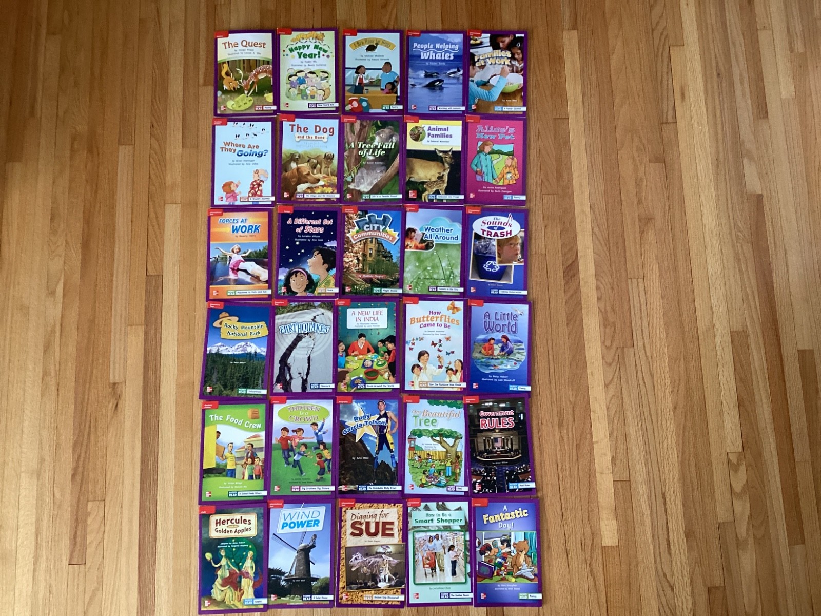 MCGRAW HILL WONDERS LEVELED READERS / GRADE 2 / ELL / 30 BOOKS