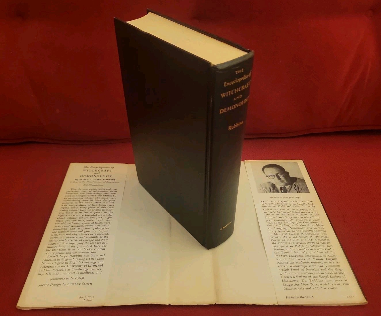 The Encyclopedia of Witchcraft and Demonology by Rossell Hope Robbins 1959 HC DJ