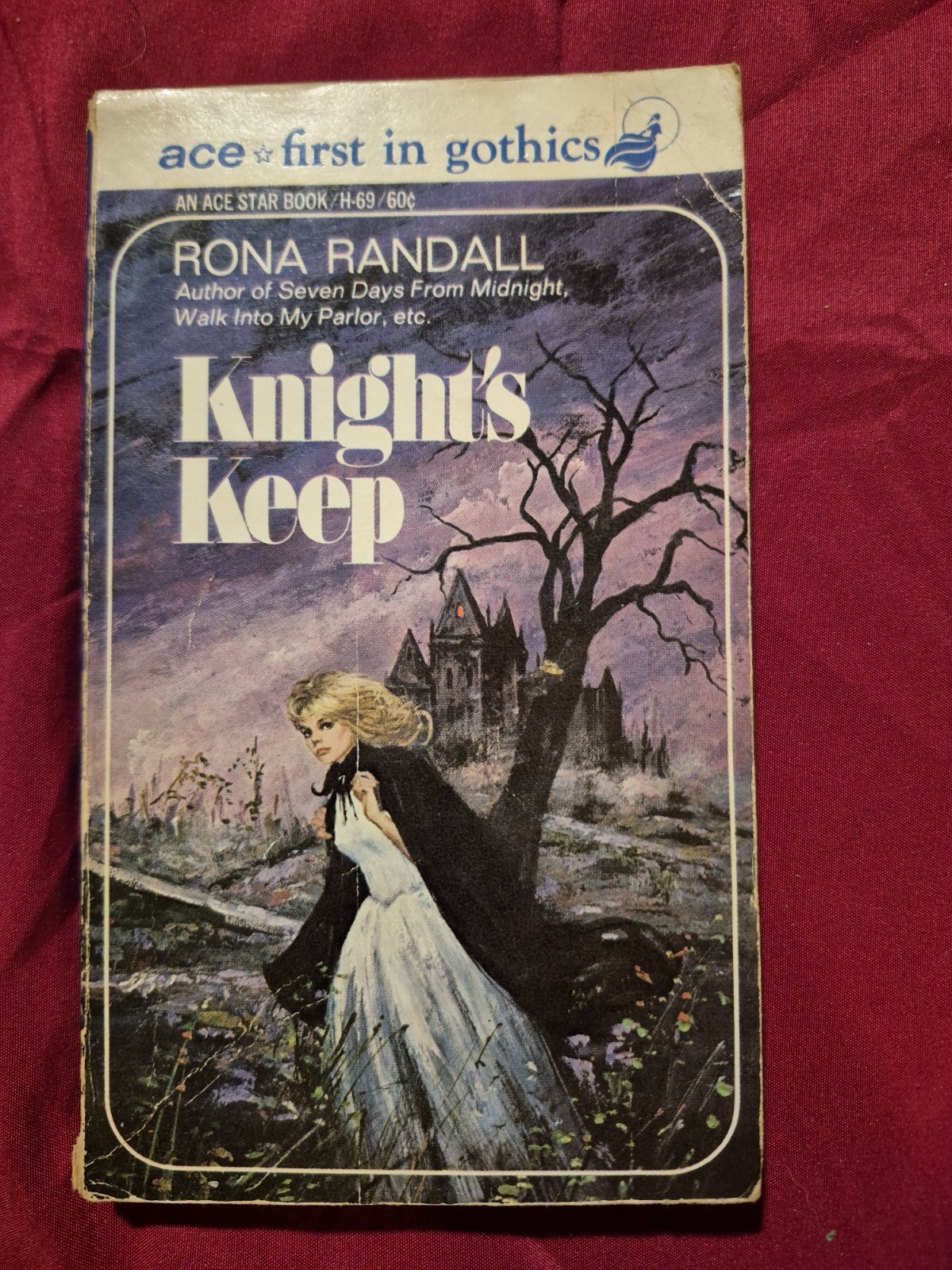 VINTAGE Ace First in Gothics PB Lot of 4 1960s/70s 1st Printings GOTHIC Romance