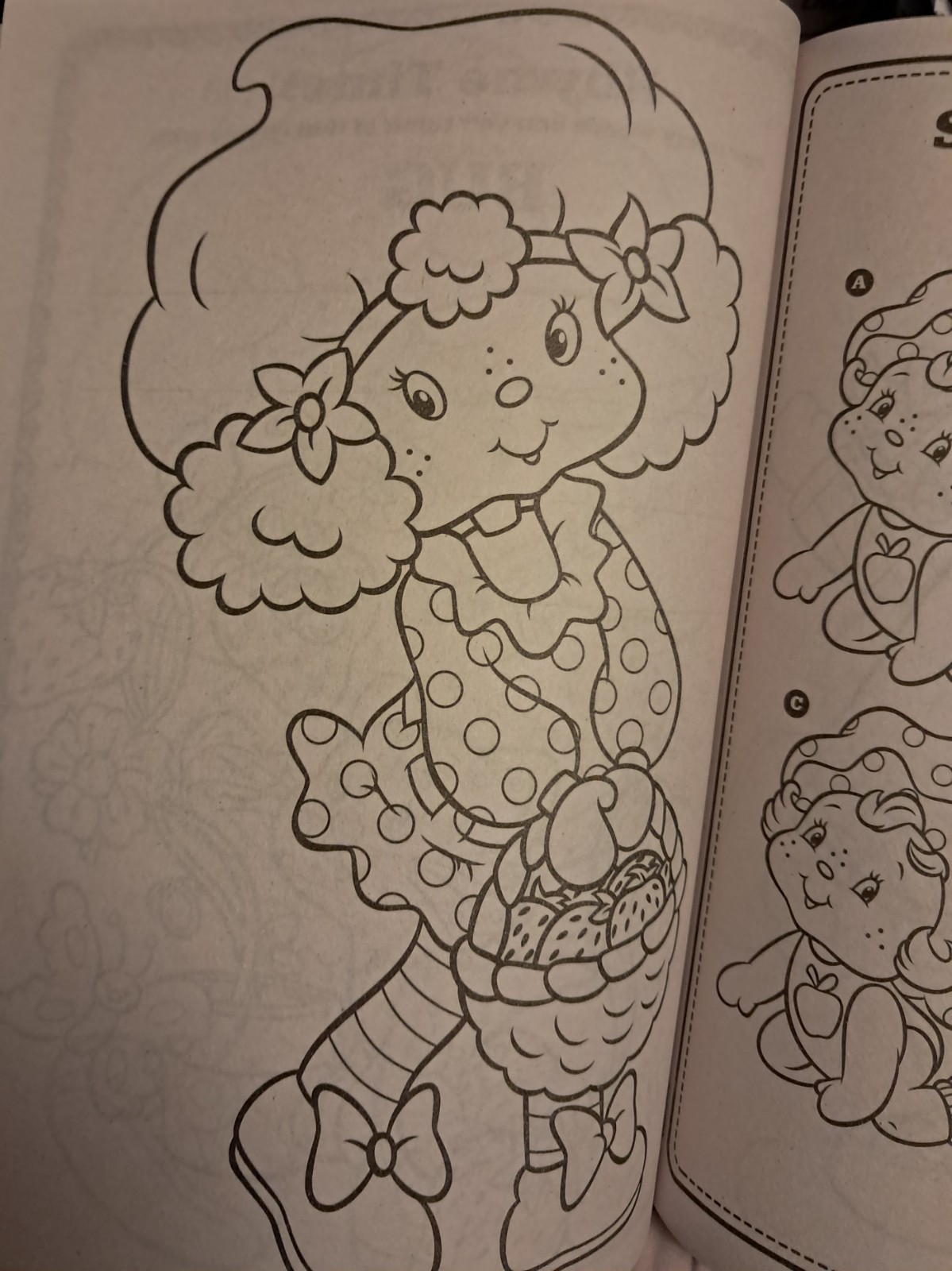 ❤️ THE WORLD Of ●STRAWBERRY SHORTCAKE● 🍓•BERRY BESTIES Coloring/Activity Book.