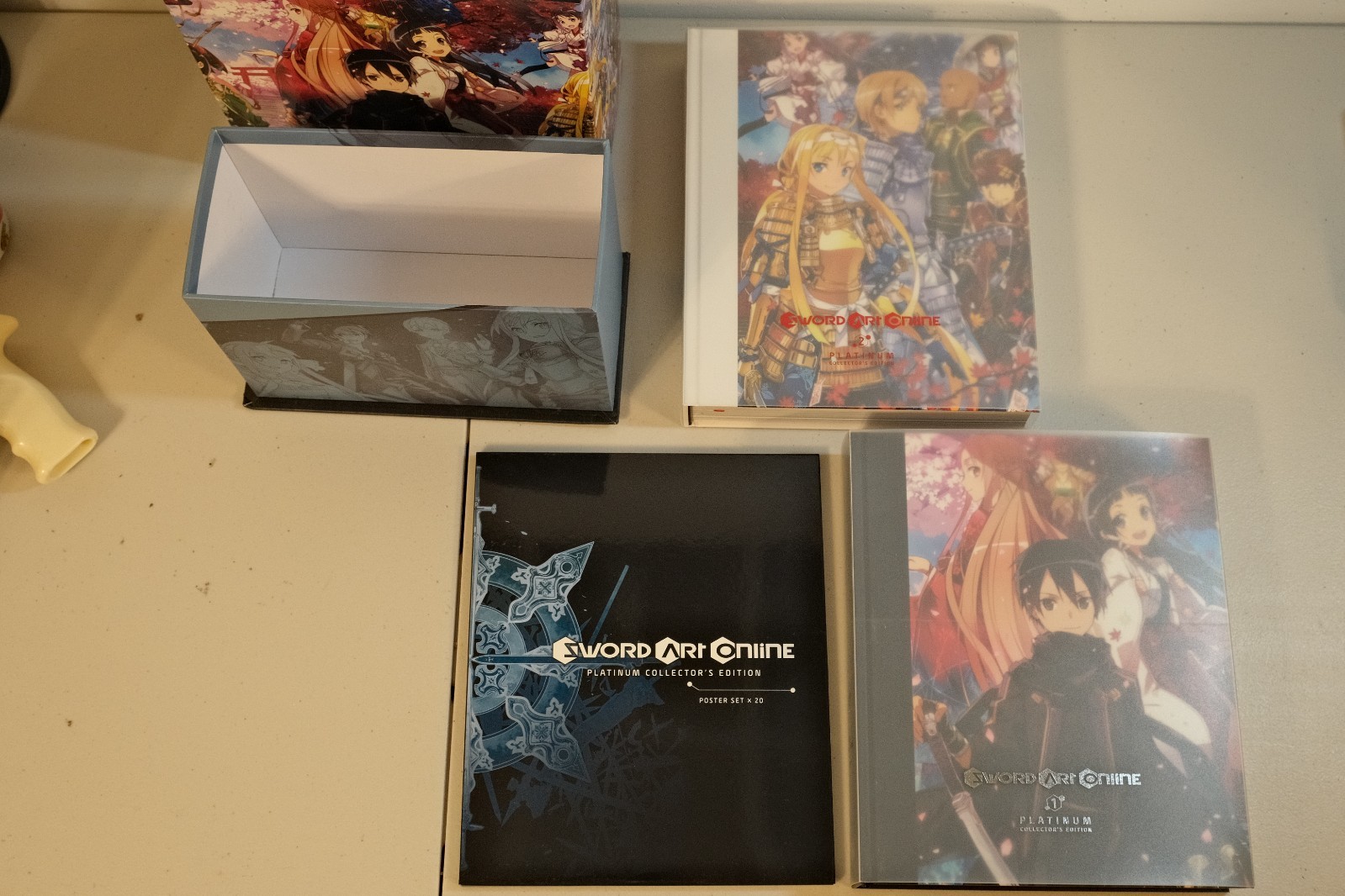 Sword Art Online Platinum Collector’s Edition Box Set (Yen Press) COMPLETE